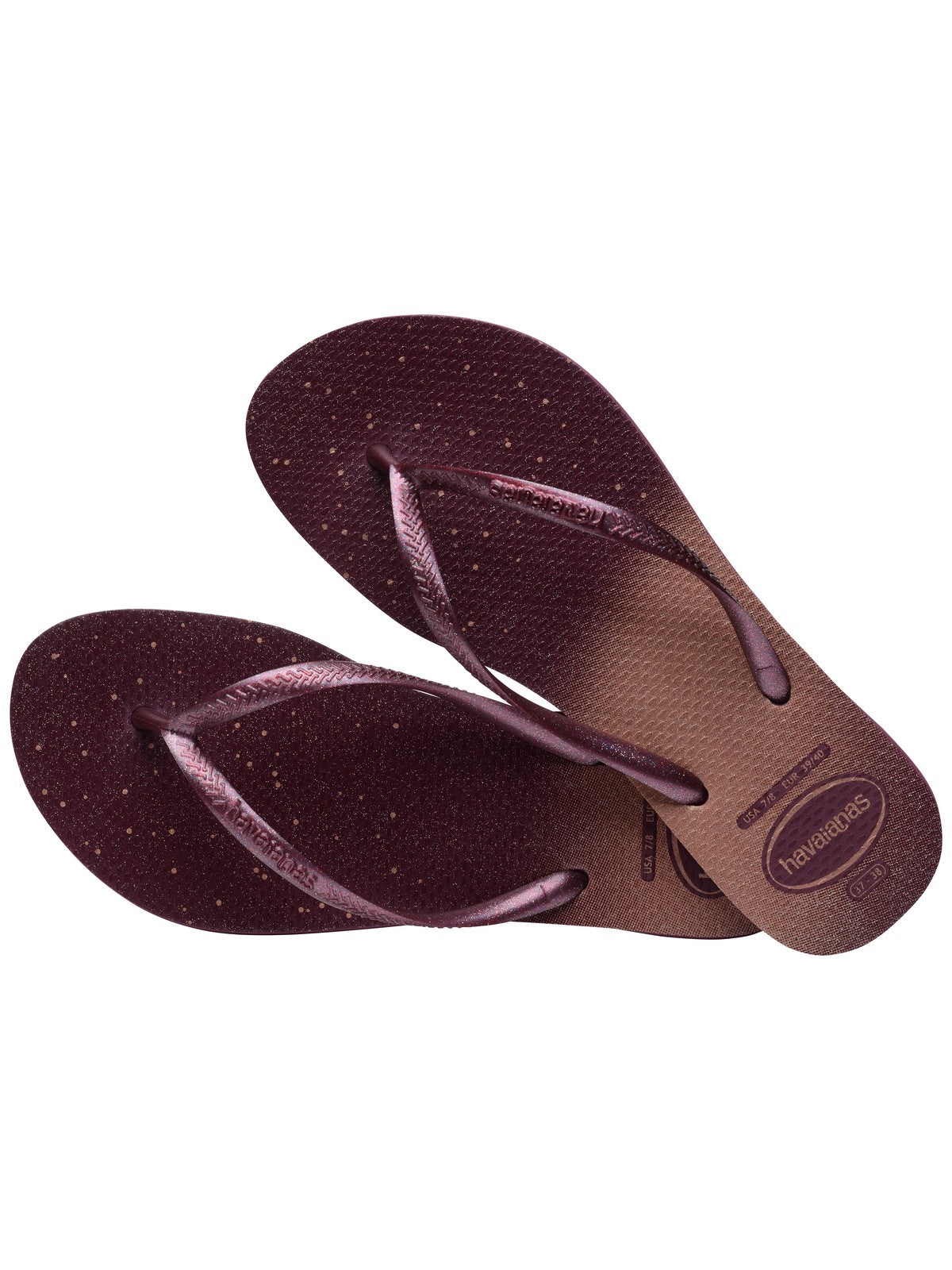 HAVAIANAS Infradito Donna Hav. Slim Gloss 4145617.5143 Viola gioboutiqueweb