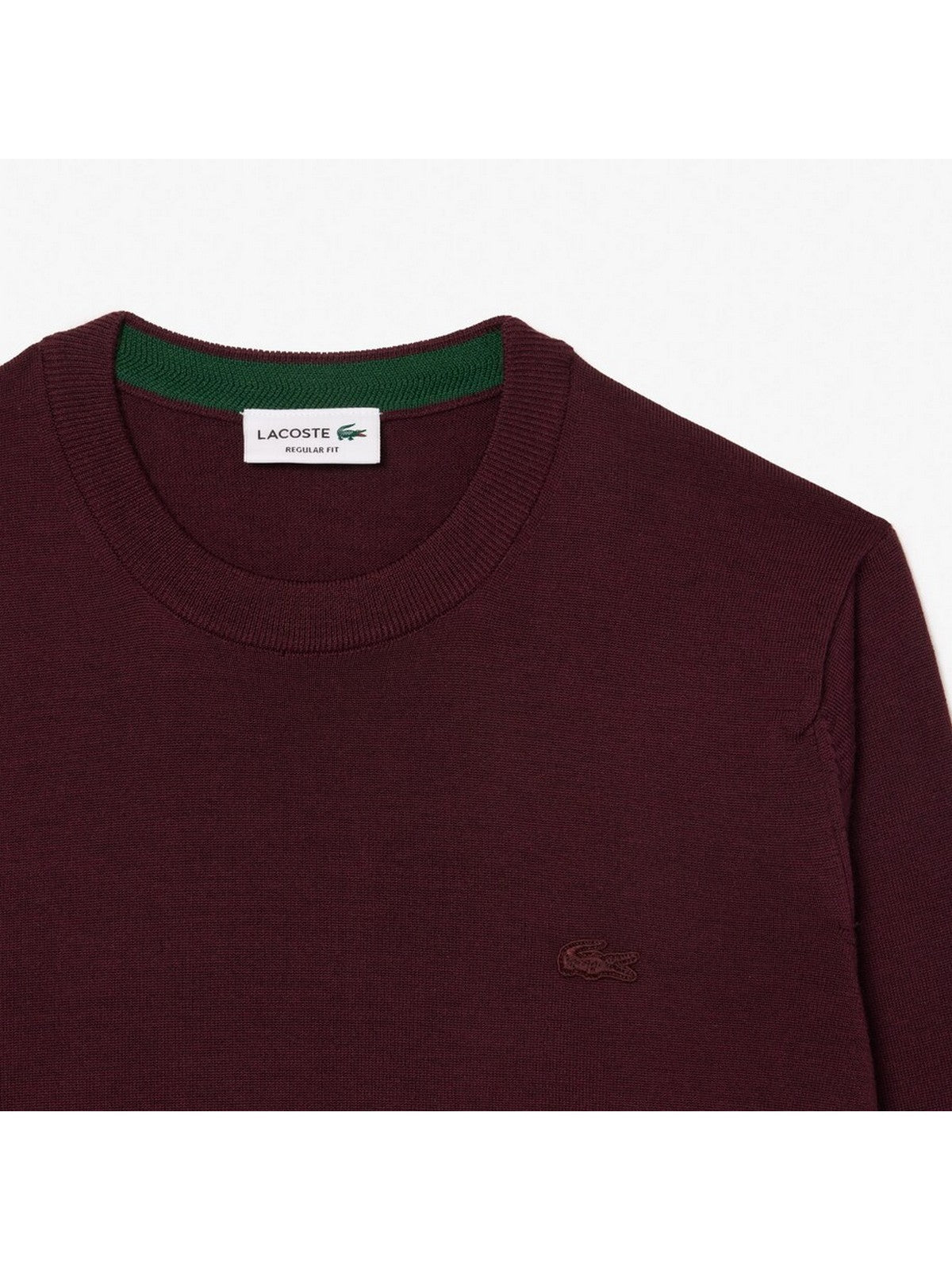 Suéter de hombre lacoste ah1969 rojo bzd