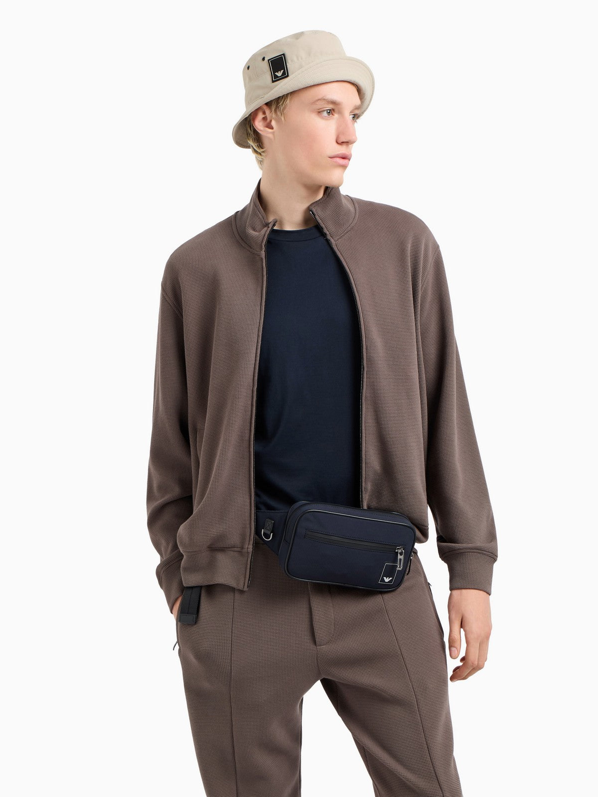 EMPORIO ARMANI Marsupio Uomo  EM000088 AF13841 UB118 Blu gioboutiqueweb