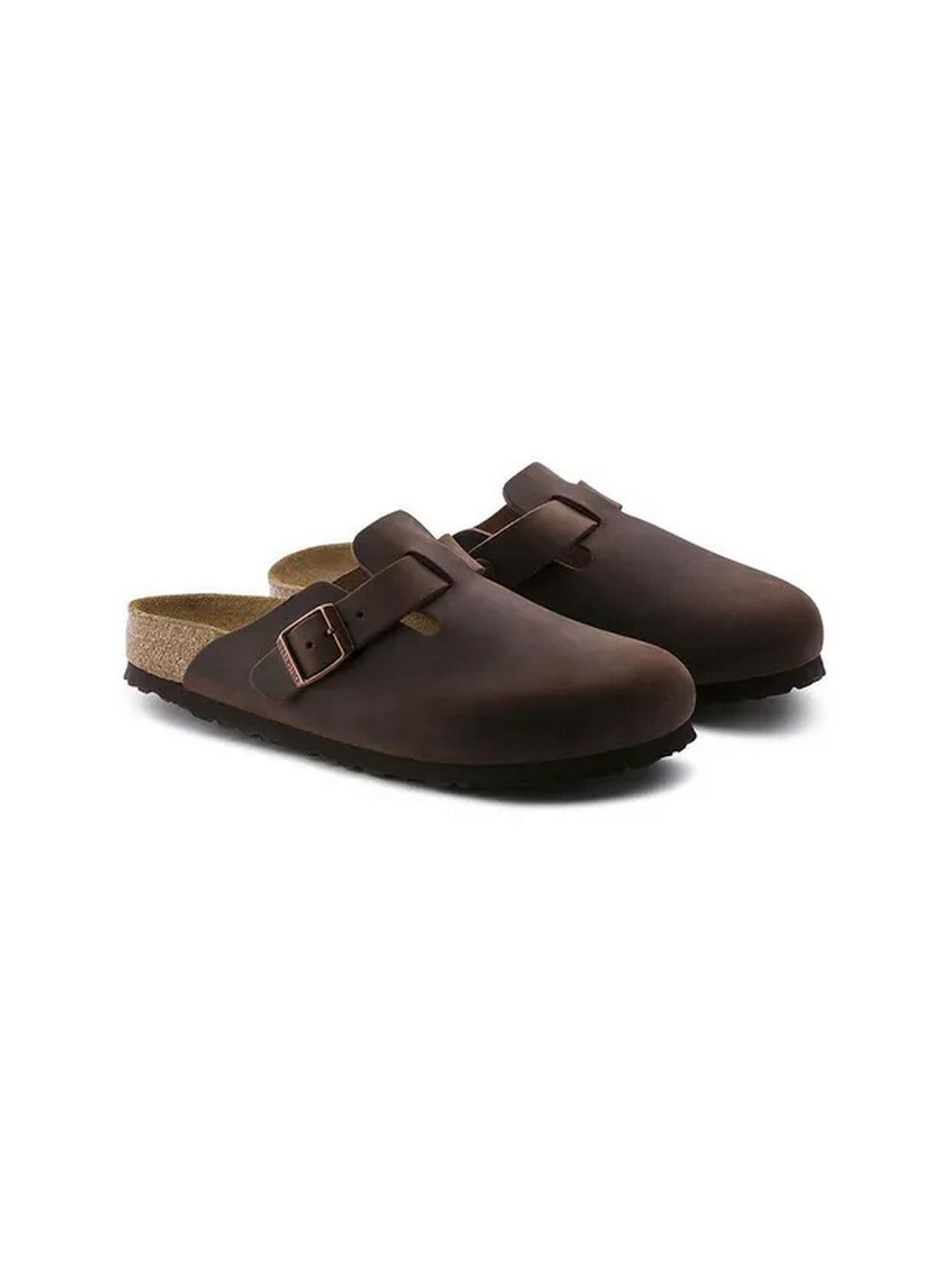 BIRKENSTOCK Sandalo Uomo Boston SFB habana, Oiled Leather 159713 Marrone gioboutiqueweb