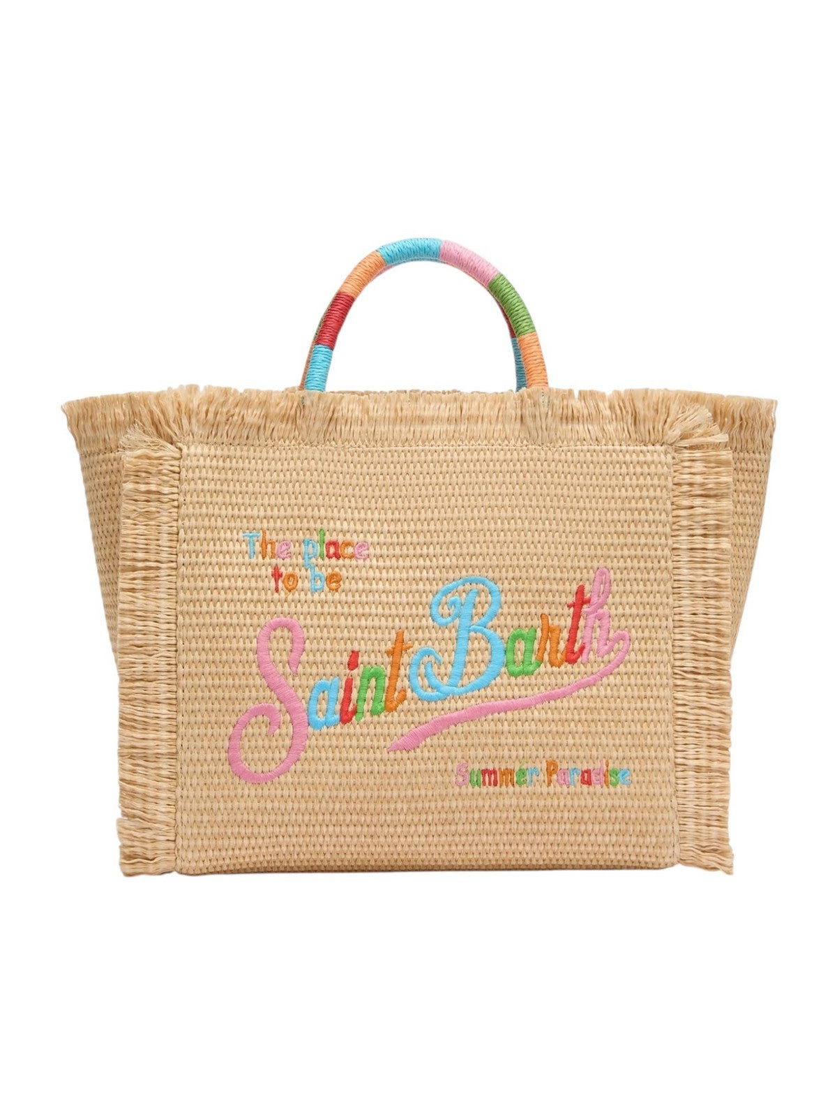 MC2 SAINT BARTH Borsa Donna  COLETTE STRAW N 02737L 11 MULTIC EMB gioboutiqueweb