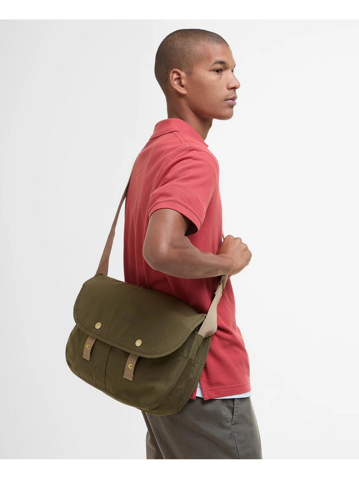 BARBOUR Herrentasche TRANSPORT RIEVER UBA0745 GN31 DUSKY GREEN