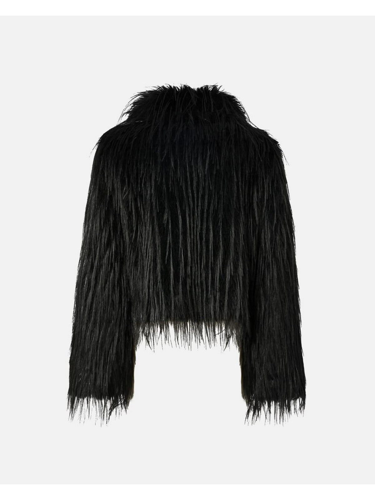 PINKO Pelliccia Donna AMPARO CABAN 106045-A2ZO Z99 NERO LIMOUSINE