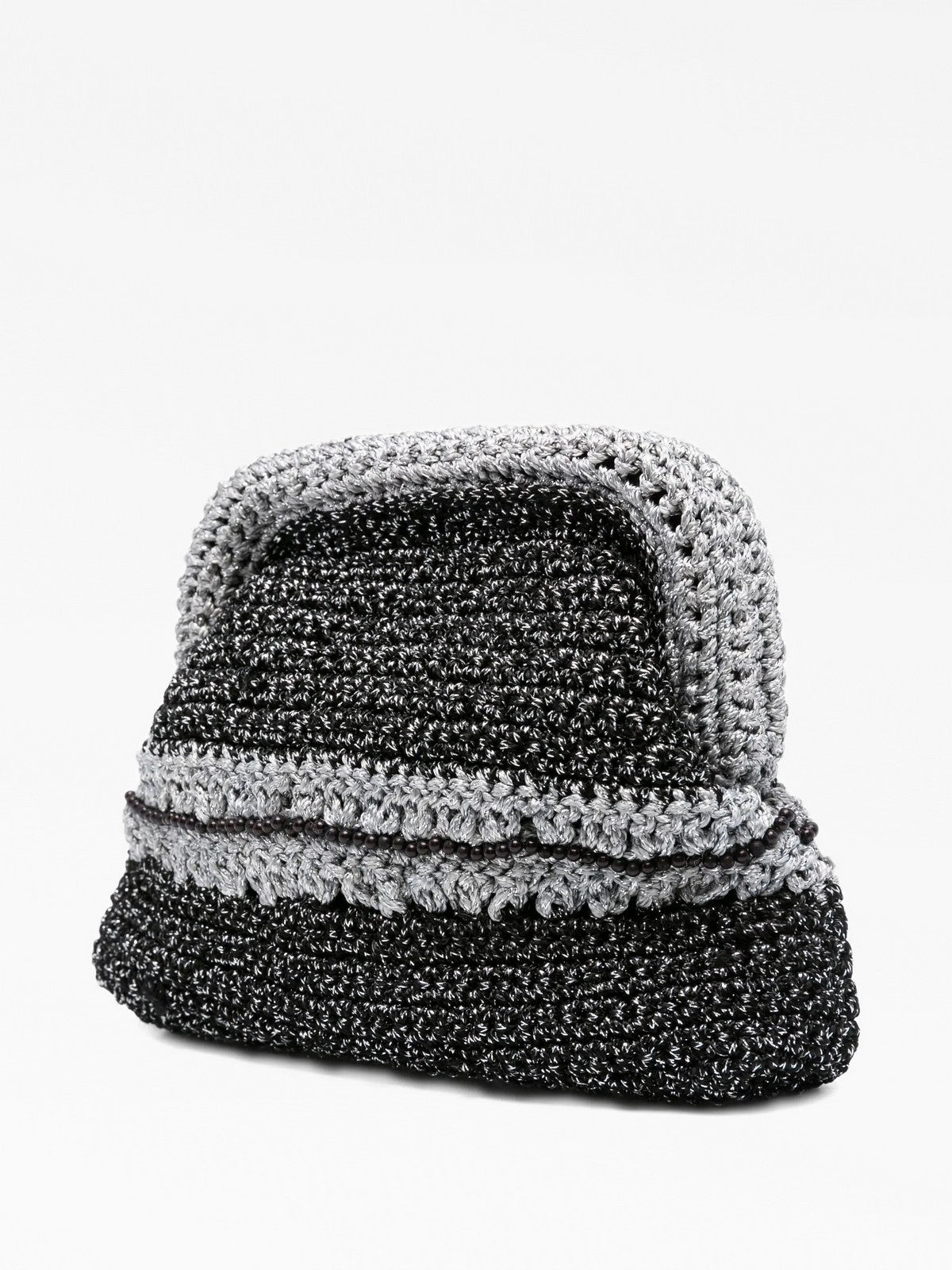 MC2 SAINT BARTH Borsa Donna  CROCHET POUCH N 00894L NERO