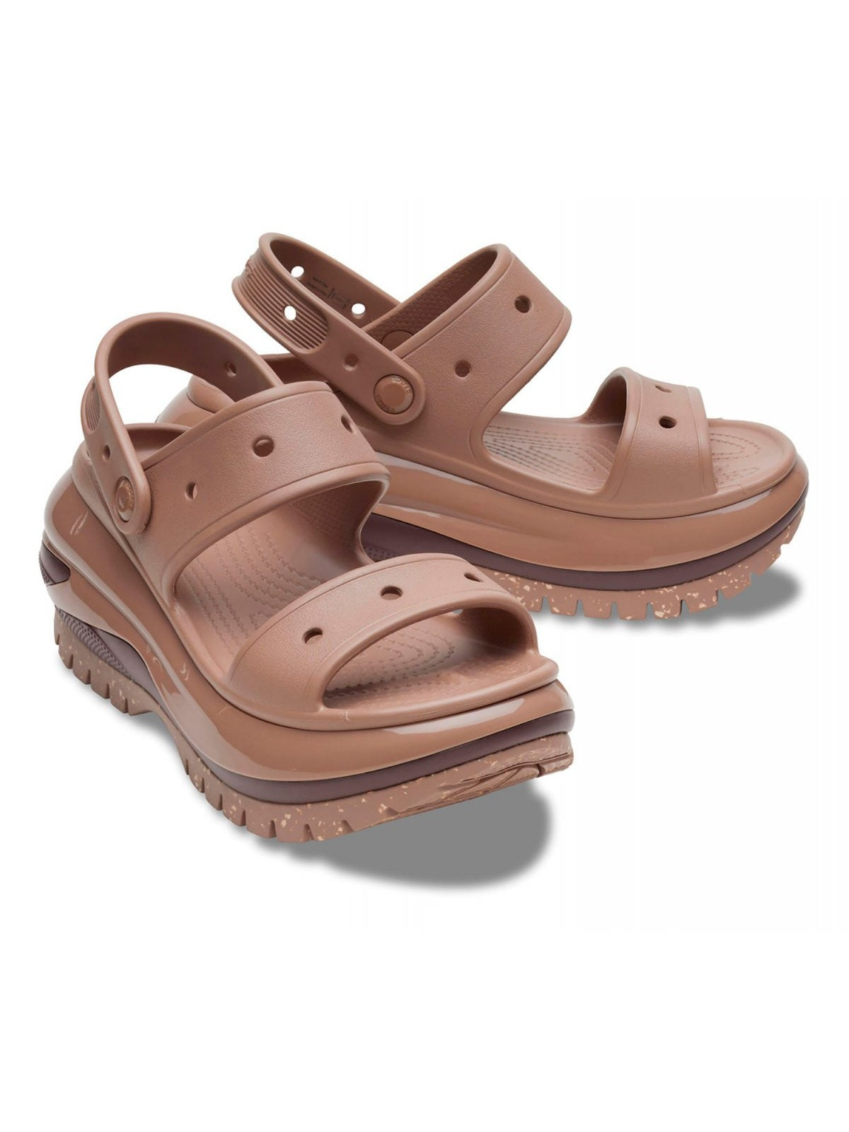 CROCS Sandale pour femme Classic Mega Crush Sandal W 207989 2Q9 Marron