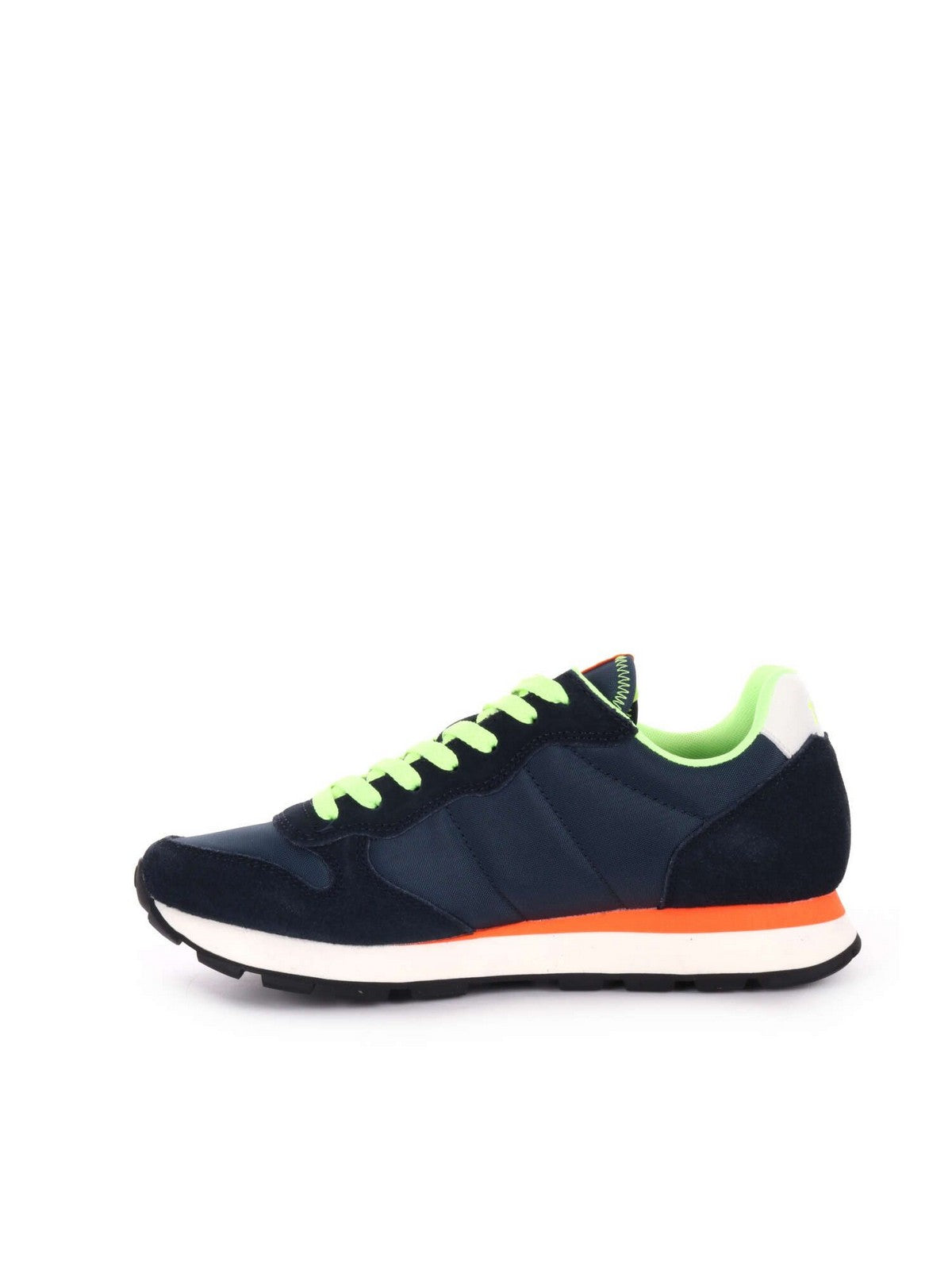 SUN68 Sneaker Uomo Tom fluo Z35102 07 Blu gioboutiqueweb