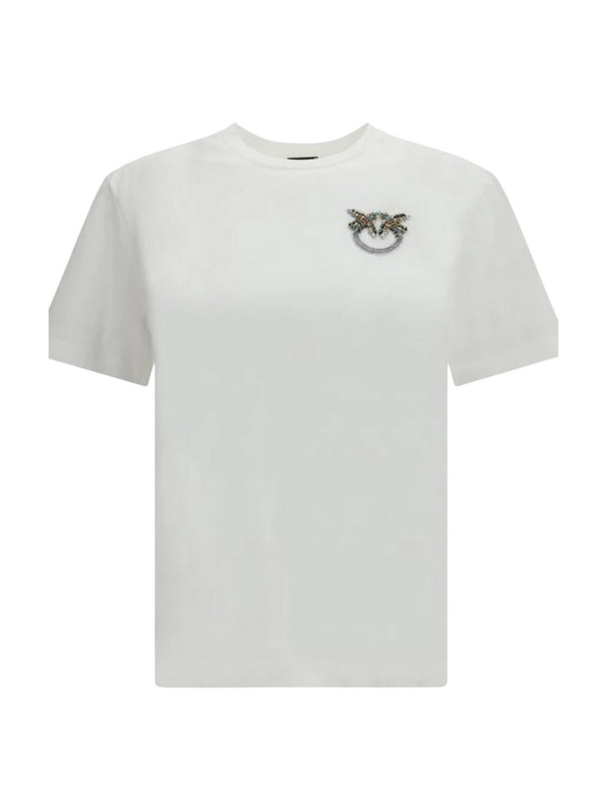 PINKO T-shirt Donna STREPITOSO T-SHIRT 105526-A33F Z05 BIANCO-BIANCANEVE