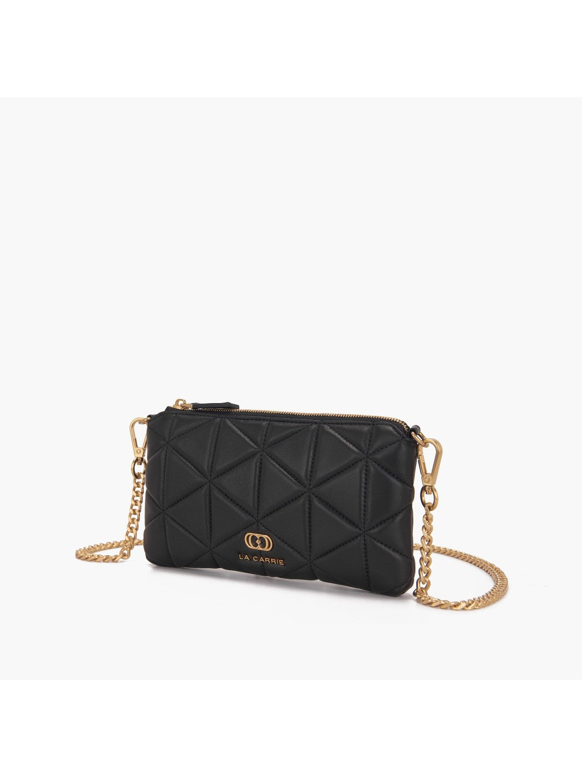 LA CARRIE Pochette Femme 142P-AA-102-LEA BLA Noir