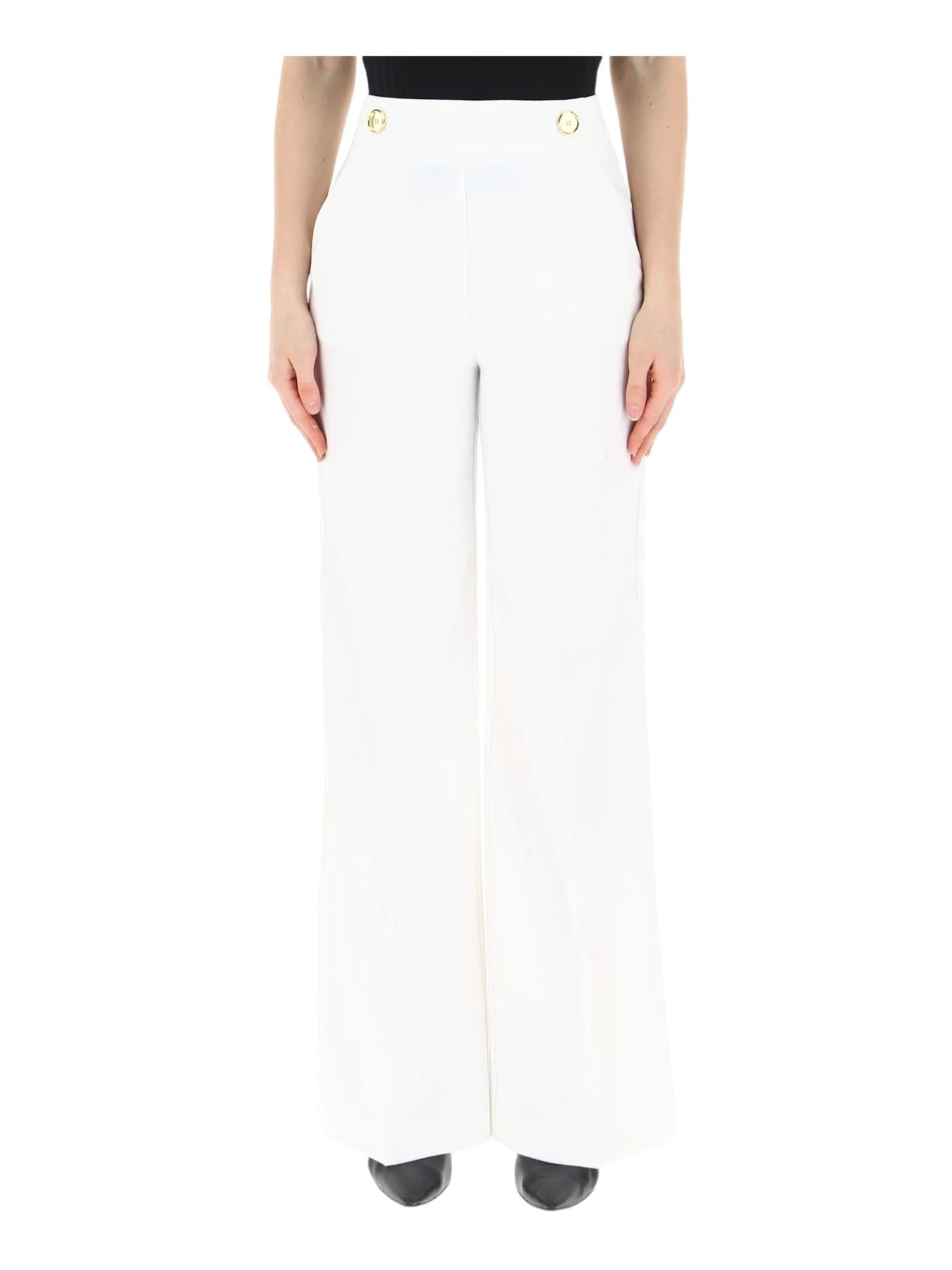 PINKO Pantalone Donna Sbozzare 100055-A14I Z15 Bianco