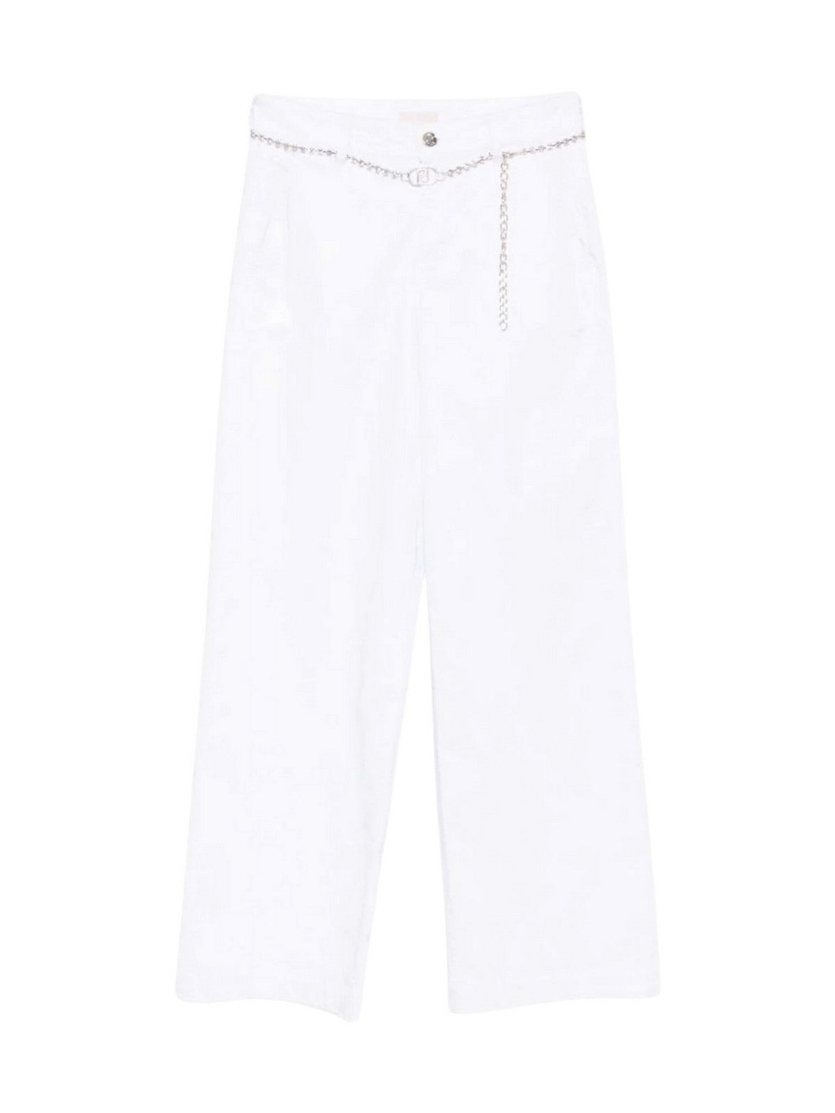 LIU JO WHITE Pantalone Donna  WA6475T373A 11111 BIANCO OTTICO