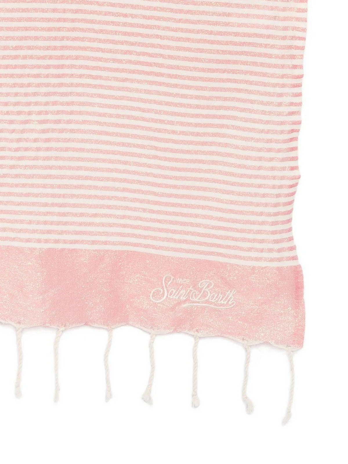 MC2 SAINT BARTH Telo mare Donna  FOUTAS LUREX 00625L STRIPES S 21L EMB