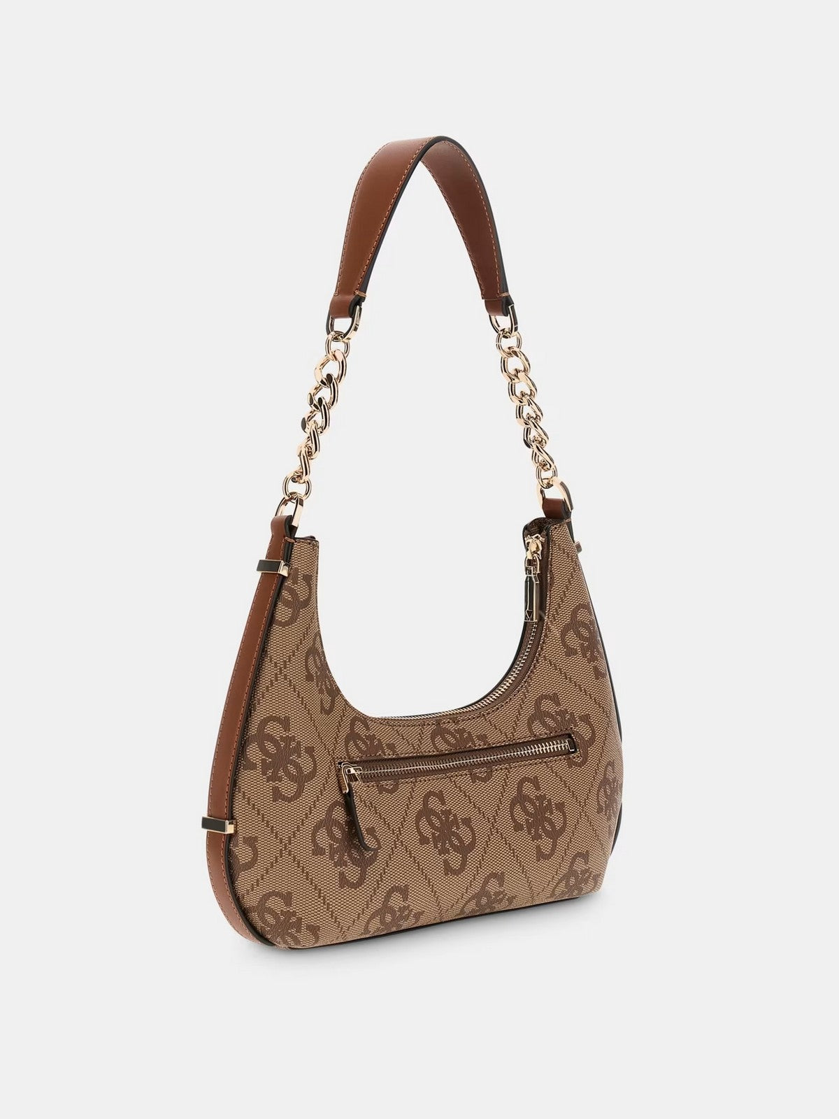 GUESS Borsa Donna ERENIA TOP ZIP SHOULDER BAG HWSO78 38180 LTL LATTE LOGO