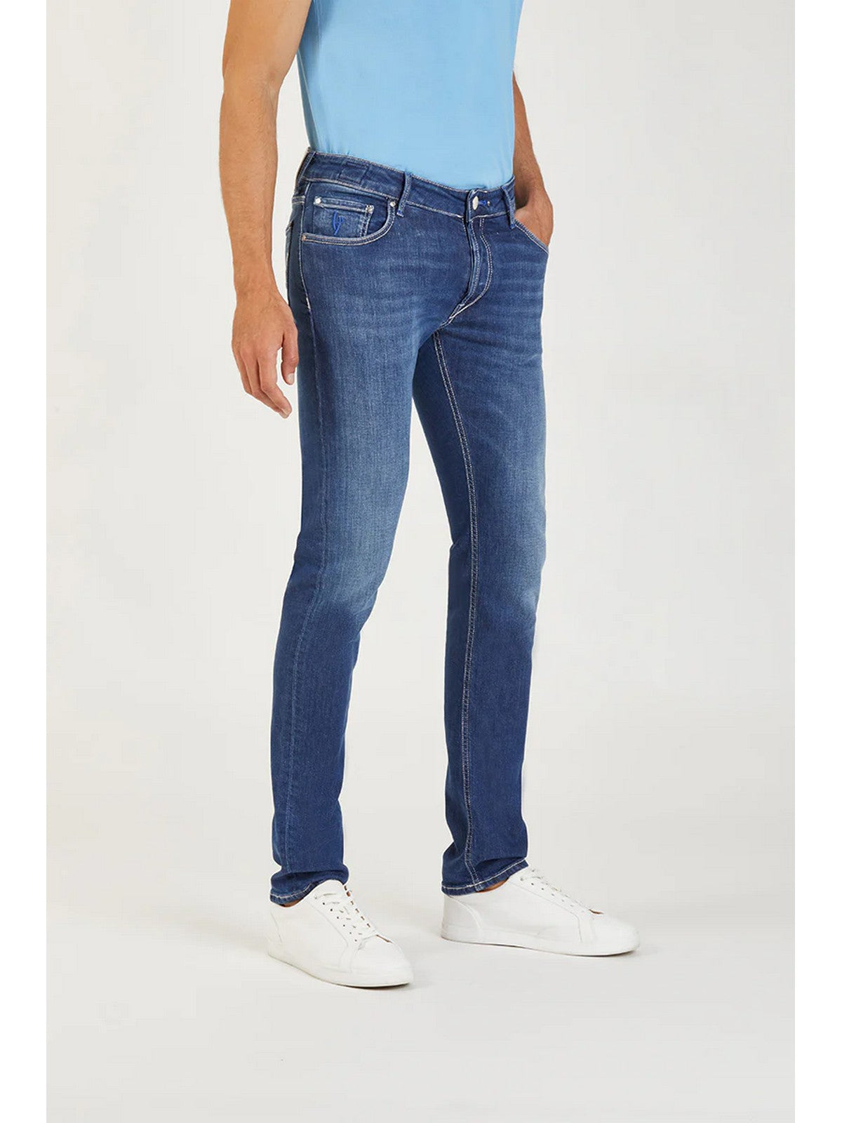 HANDPICKED Jeans Uomo  ORVIETO 03140W2 002 Blu