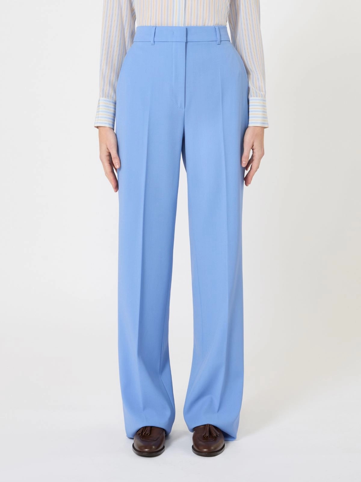 MAX MARA STUDIO Pantalone Donna MSTQUASAR 2616131041600 053 AZZURRO