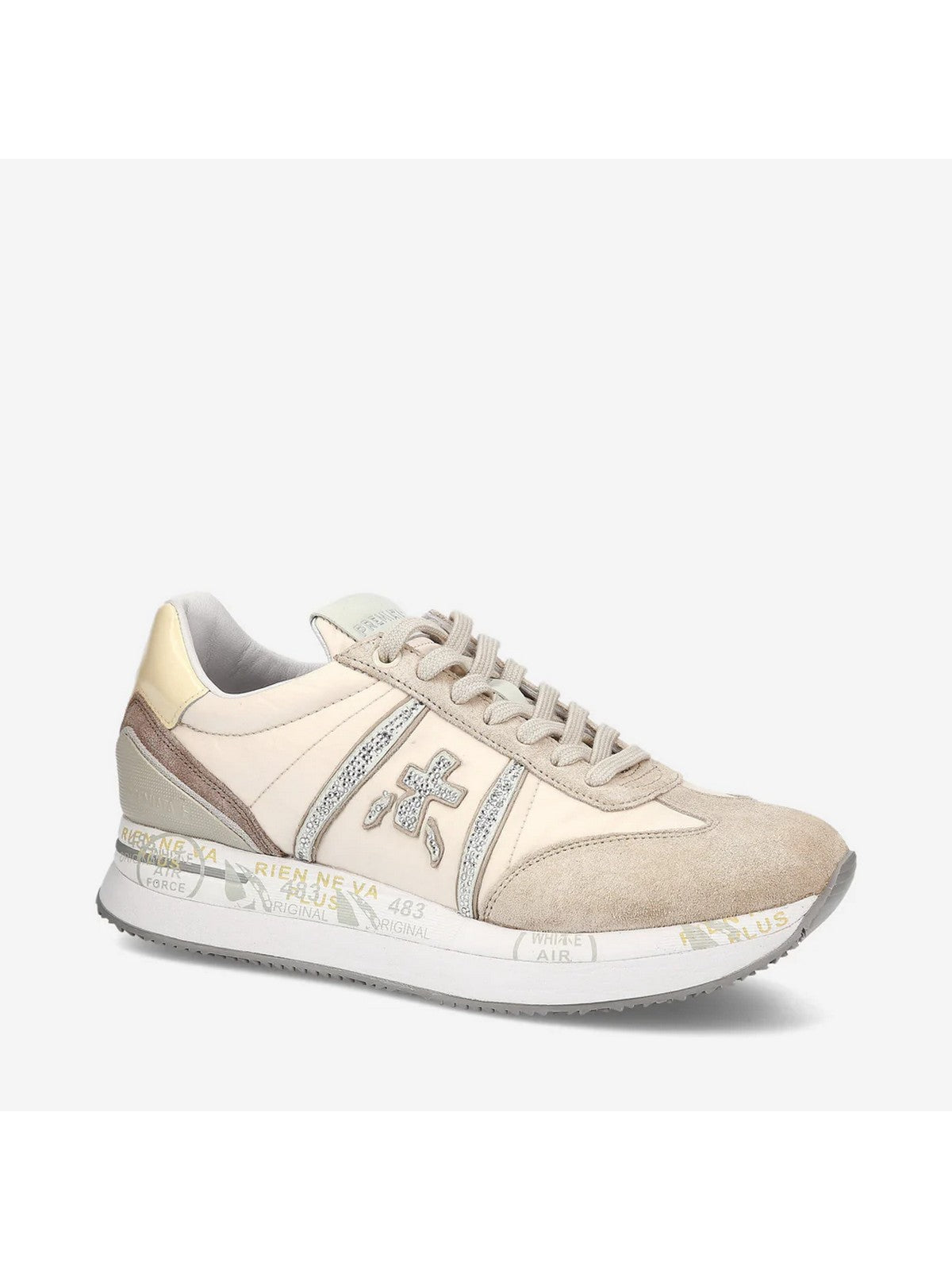 PREMIATA Baskets Femme CONNY VAR 6671 Beige