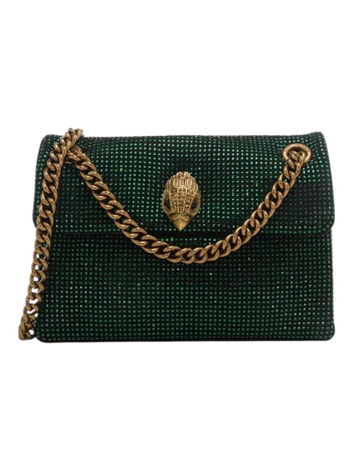 KURT GEIGER Borsa Donna FABRIC MINI KENSINGTON 5018175609 GREEN COMB GREEN COMB