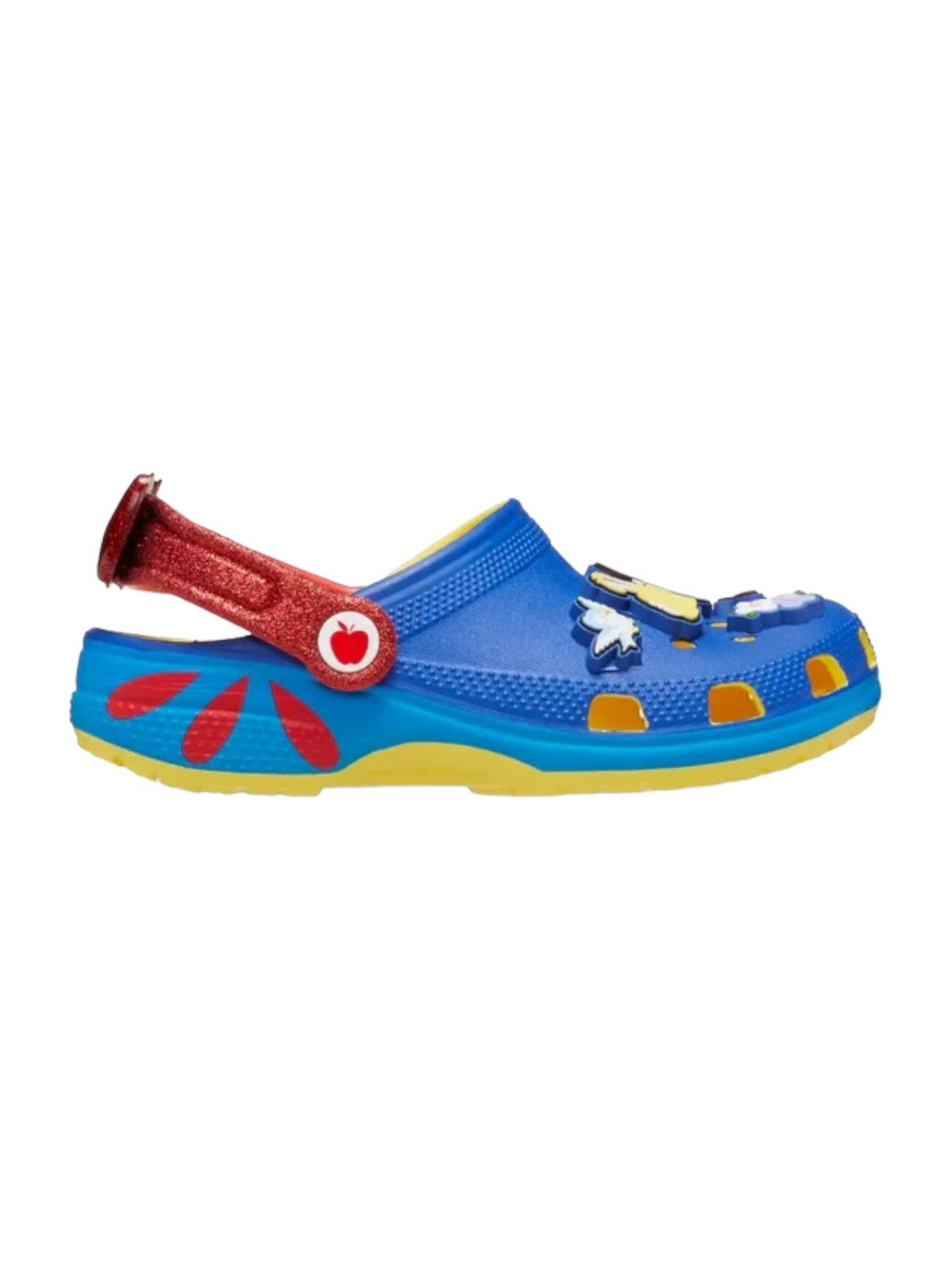 CROCS Pantoufle pour filles et garçons Blanche-Neige Classic Clog K 209495 769 Bleu