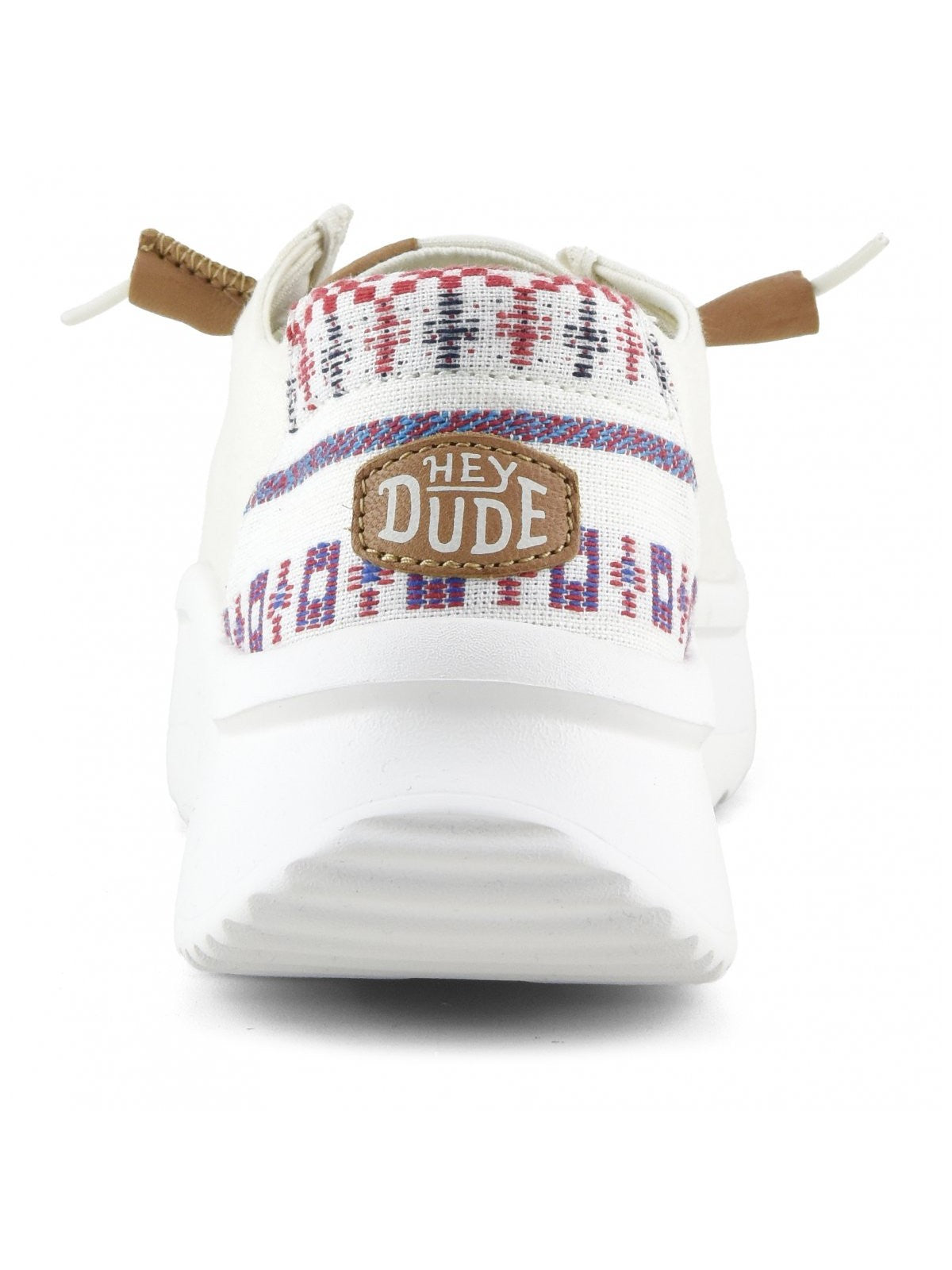 Hey Dude Moccasino Woman Wendy Peak Baja Stripe Hd.40739 100 White