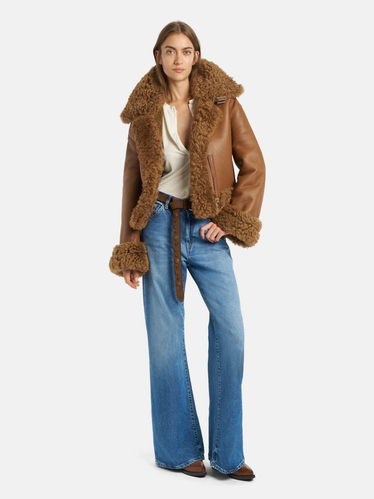 DONDUP Giubbino Donna  DJ709 PL0389D XXX 430 CARAMELLO