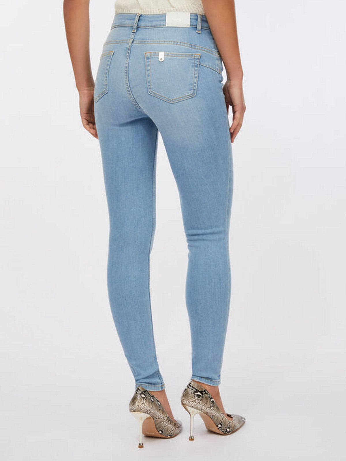 LIU JO BLUE DENIM Jeans Donna  UXX042D4811 78483 Den.Blue stbl.surpri
