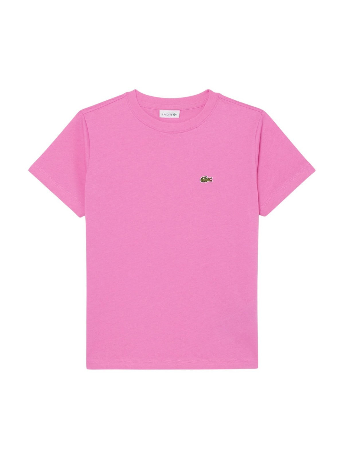LACOSTE KIDS T-shirt Unisex bambino LCB CORE TEE 947025 GLH Rosa