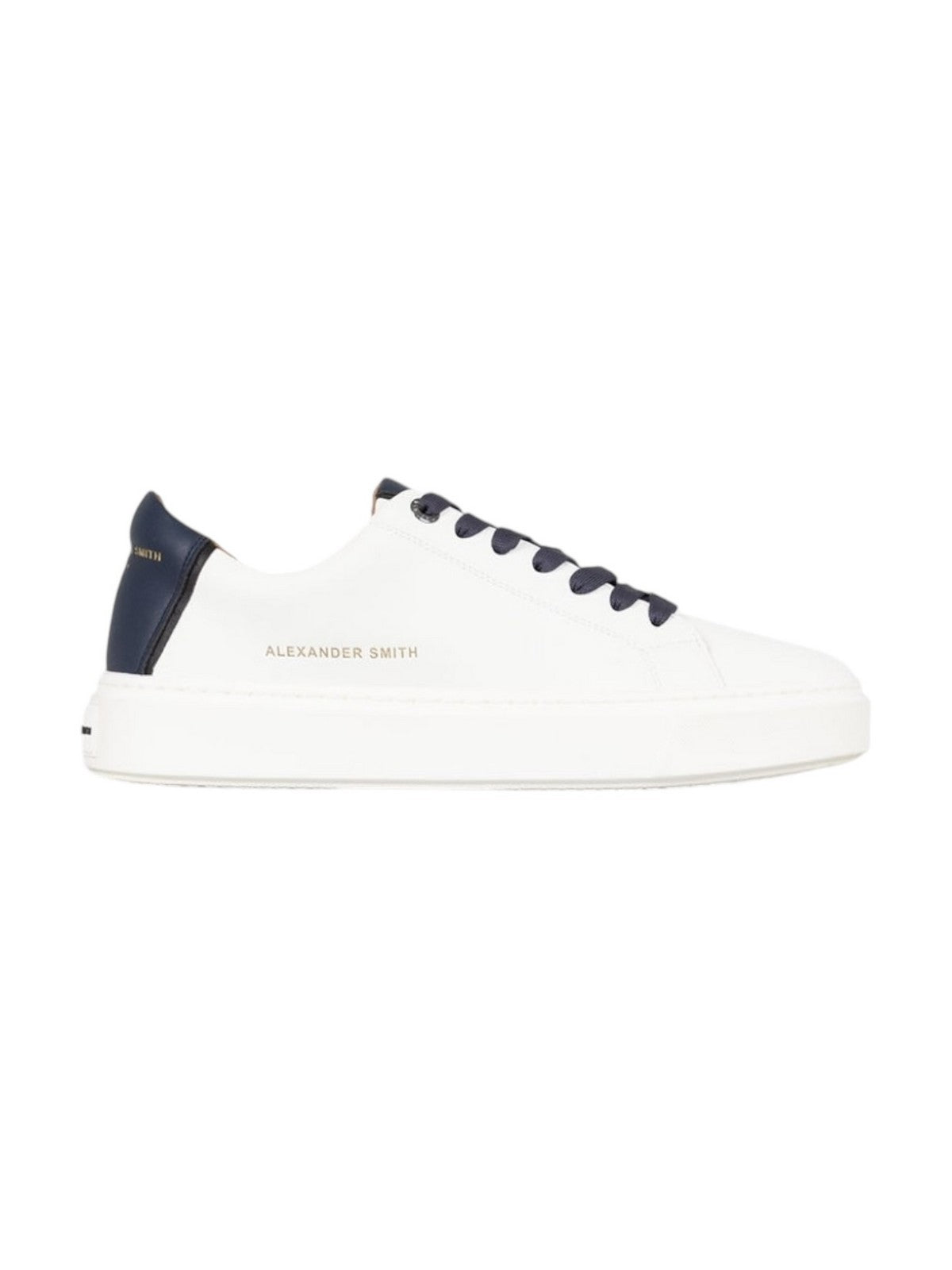 ALEXANDER SMITH Sneaker Uomo LONDON MAN ALBALDM 9010 WBL Bianco gioboutiqueweb