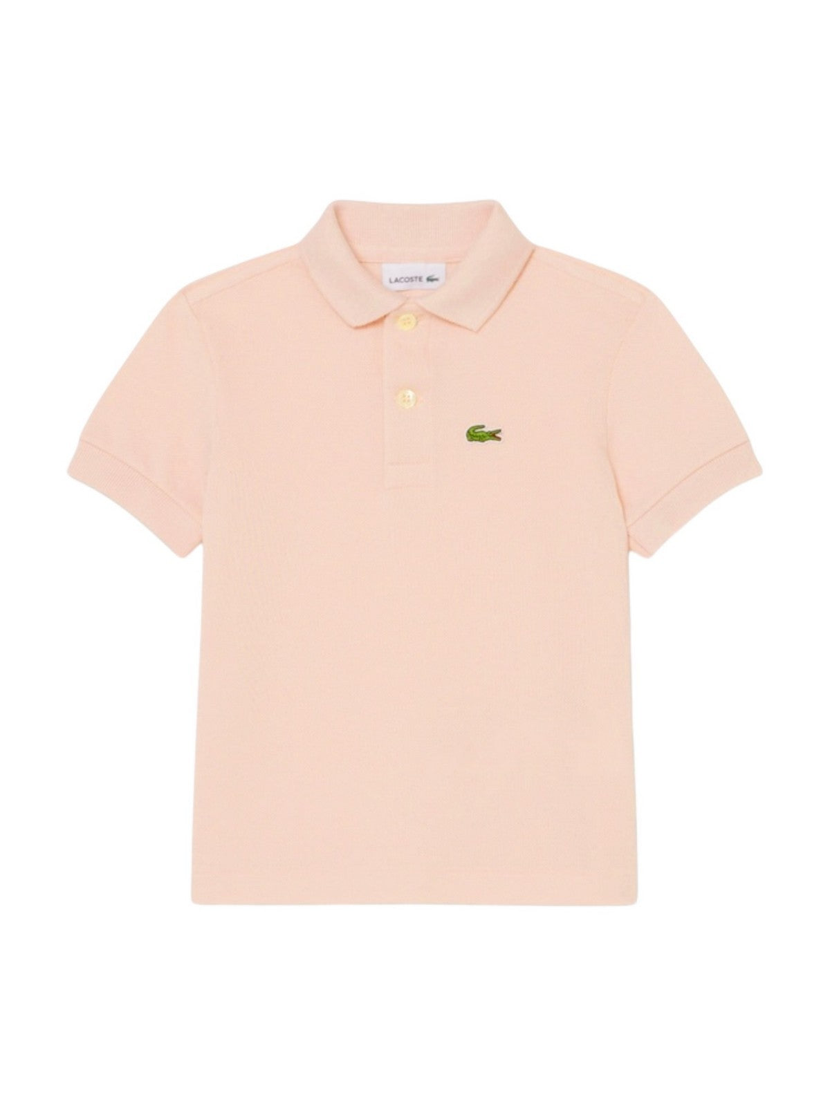 LACOSTE KIDS Polo Unisex bambino LCB NON-ORGANIC PETIT PIQUE PO 847354 AL5 Rosa