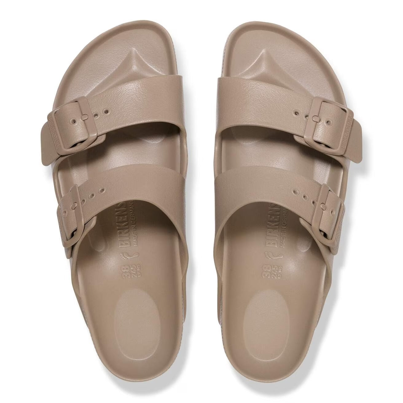 BIRKENSTOCK Sandalo Unisex adulto Arizona EVA gray taupe, EVA 1030447 GRAY TAUPE