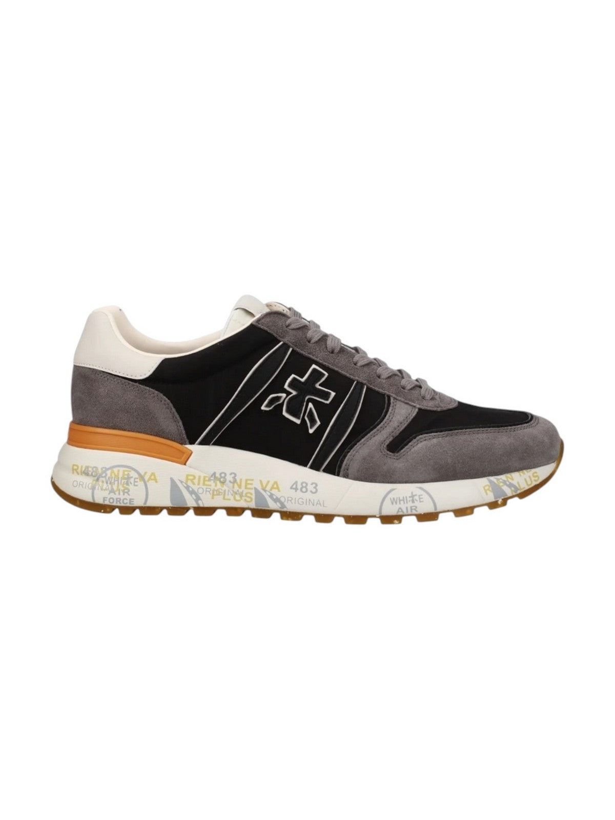 PREMIATA Sneaker Uomo  LANDER VAR 7207 BLACK