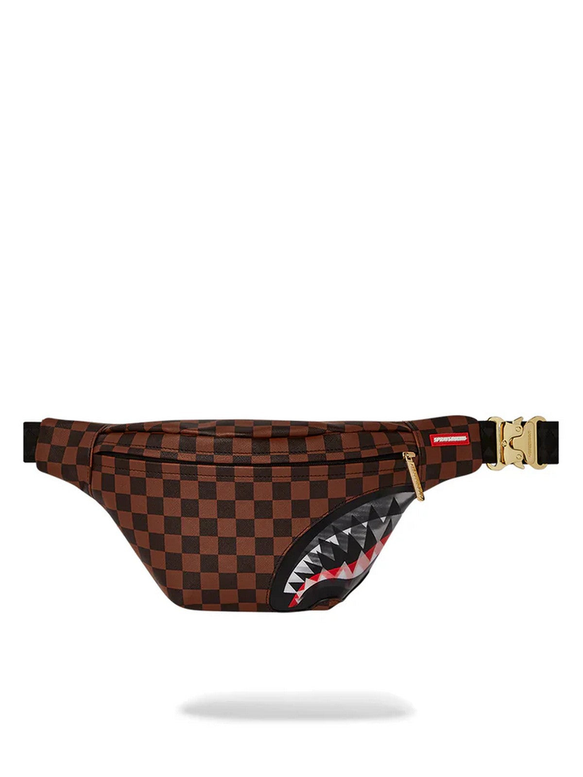 SPRAYGROUND Marsupio Man SIP Lenticular Chomp Crossbody Savvy 910b6523nsz Marrone