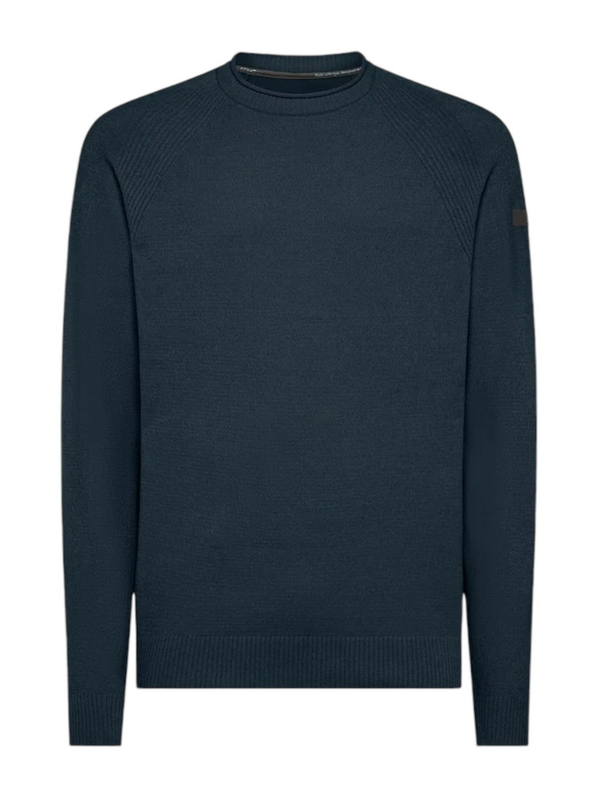 RRD -Herrenpullover Samt Runde Strick W24132 62 Blau