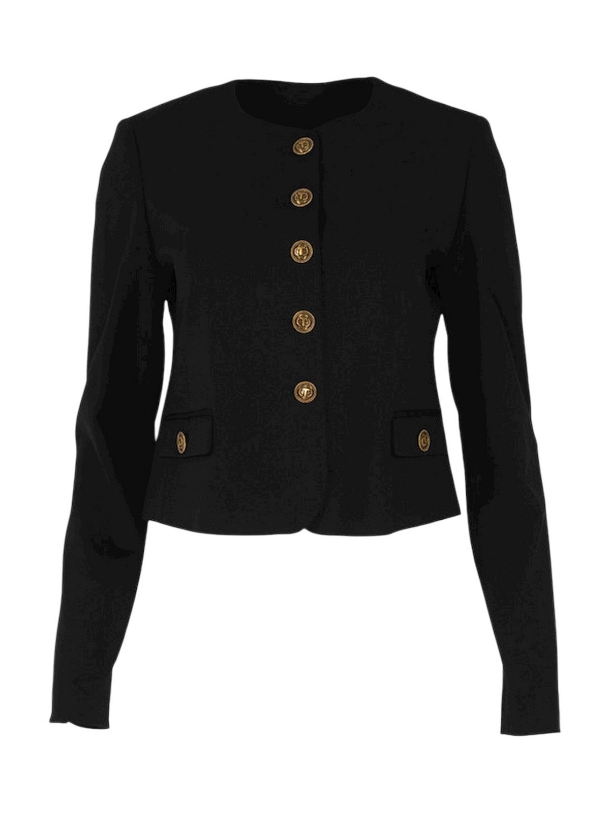 TWINSET Giacca Donna PUNTO MILANO AND GOLD DETAILS 252TP2260 00006 Nero