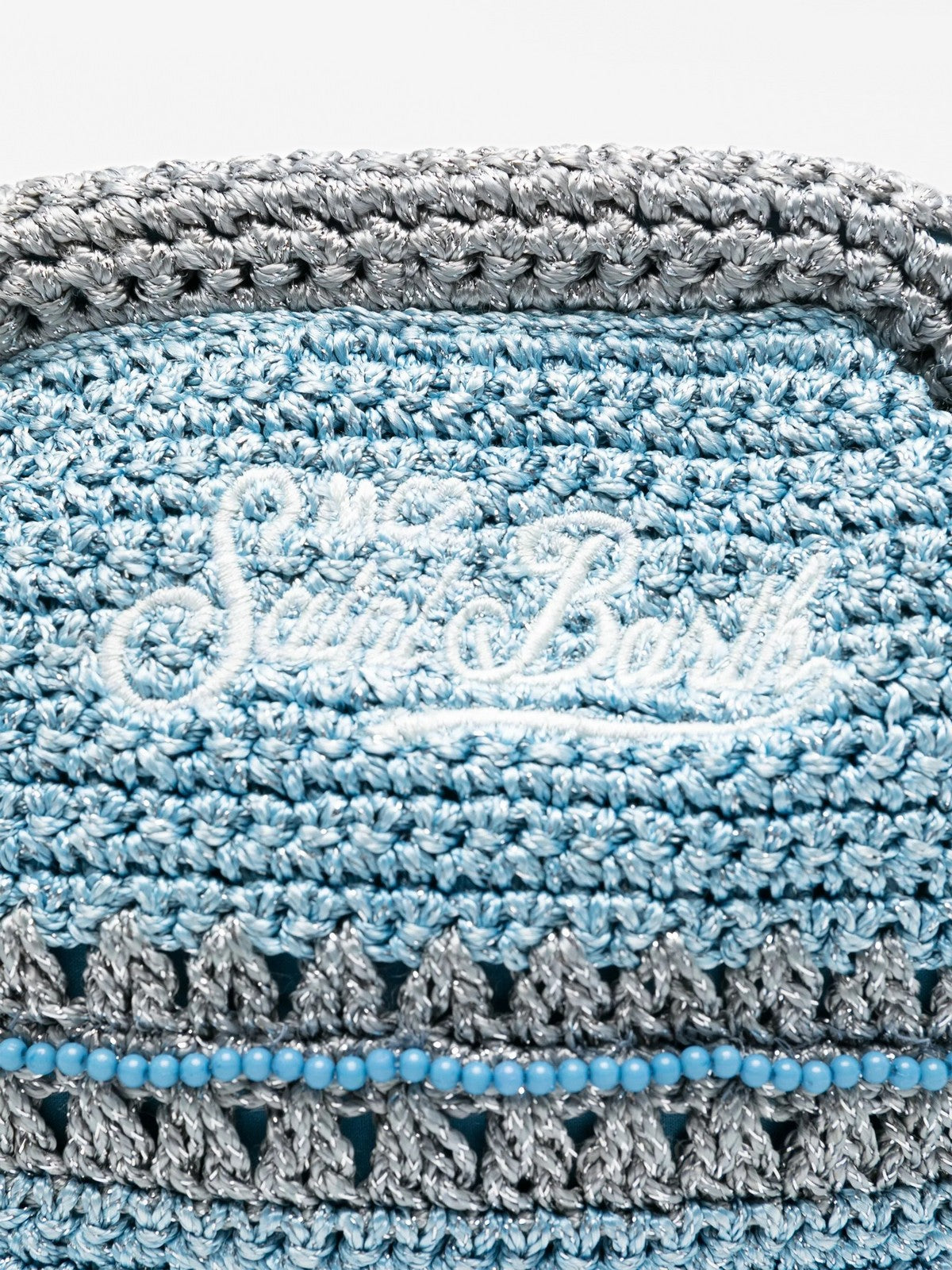 MC2 SAINT BARTH Borsa Donna  CROCHET POUCH N 09556L LUREX 3133 EMB