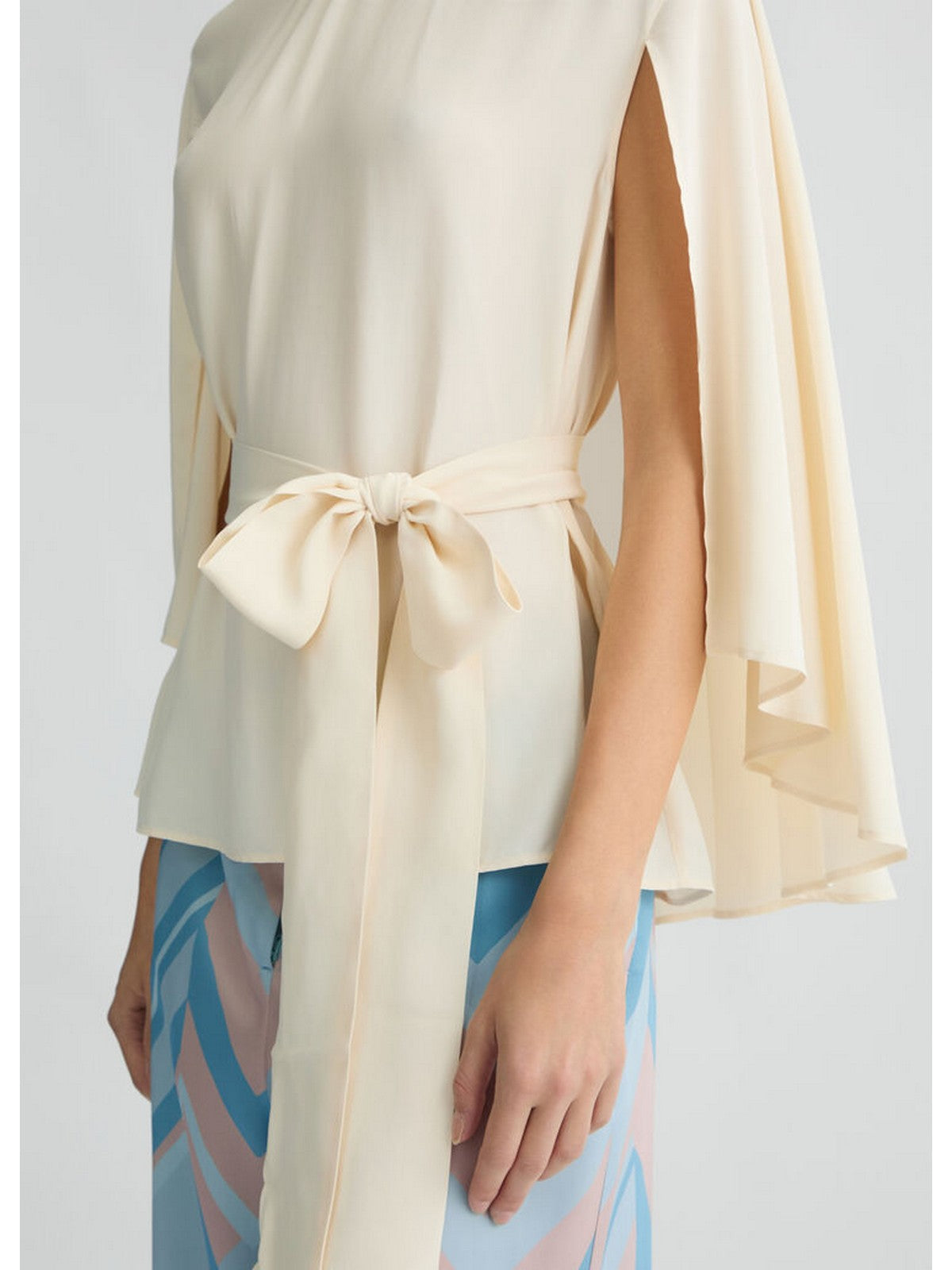 LIU JO BLACK Blusa Donna  CA5369T1963 X0657 Ricotta gioboutiqueweb