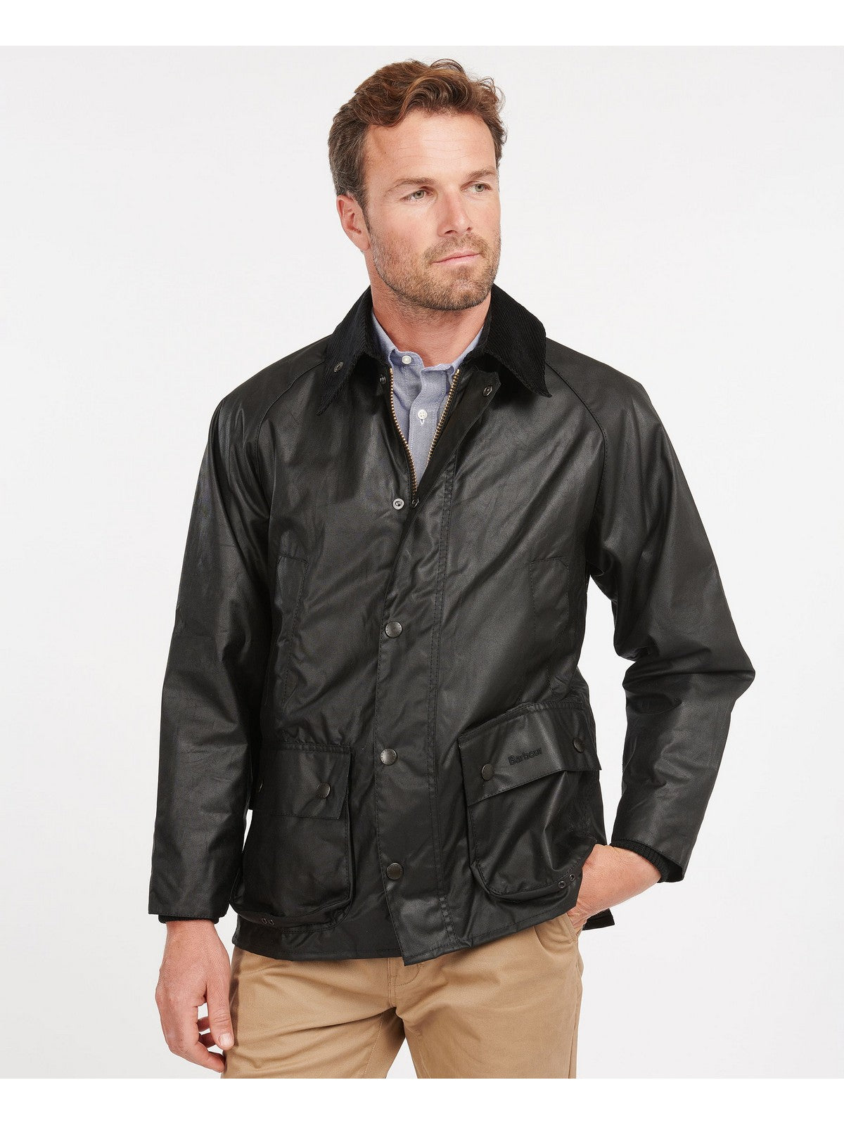 Chaqueta para hombres Barbour bethe mwx0018 bk91 negro