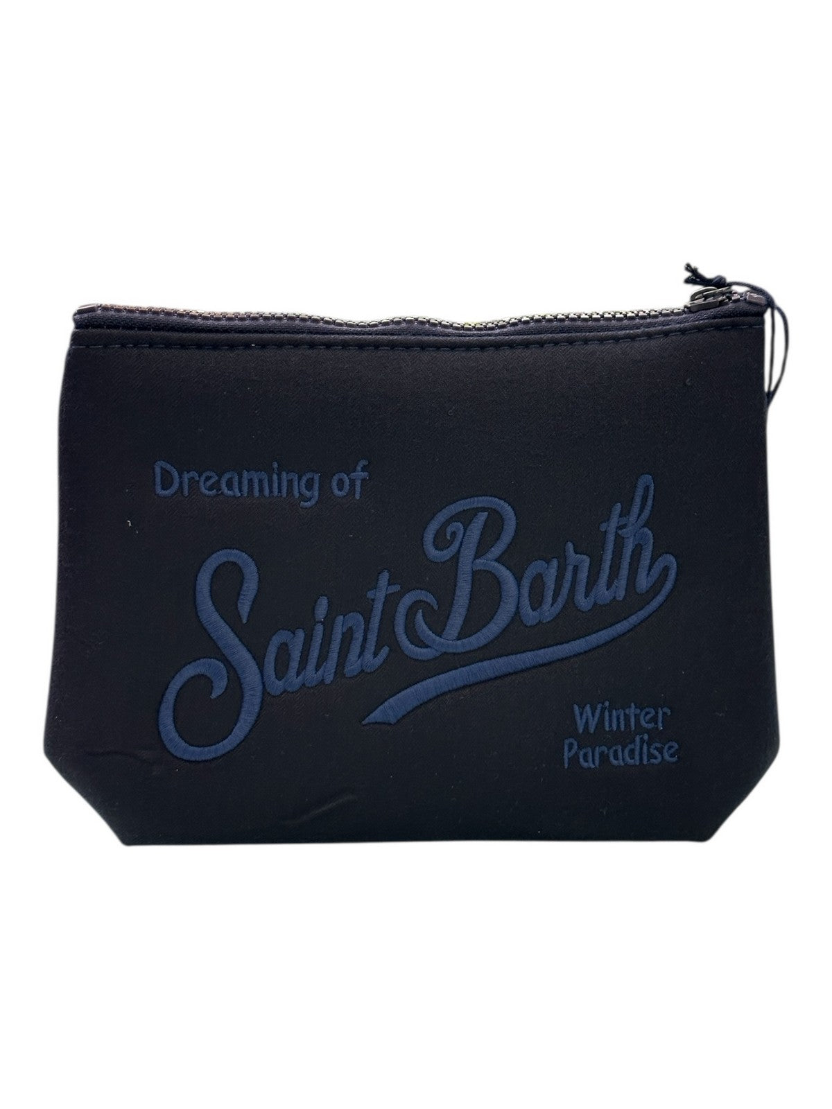 MC2 SAINT BARTH Pochette Donna  ALINE FLANNEL 04169I 61 BLUE NAVY EMB