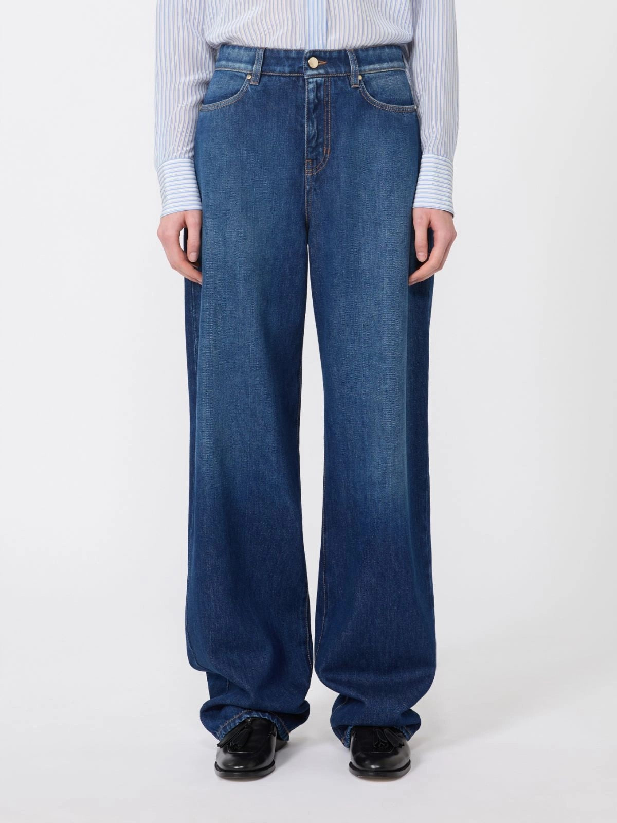 MAX MARA STUDIO Jeans Donna MSTPALUDE 2616181011600 005 Blu