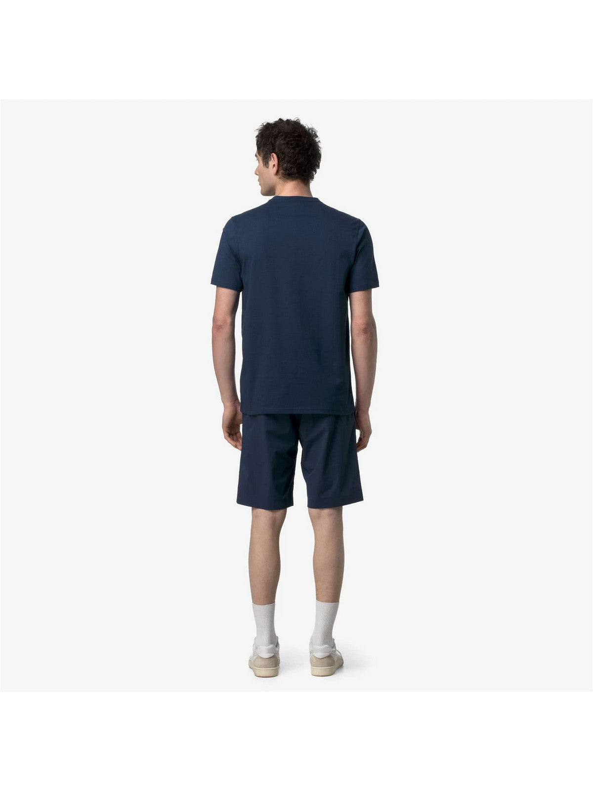 K-WAY T-shirt Uomo ODOM JERSEY K7125UW B67 Blue Insignia