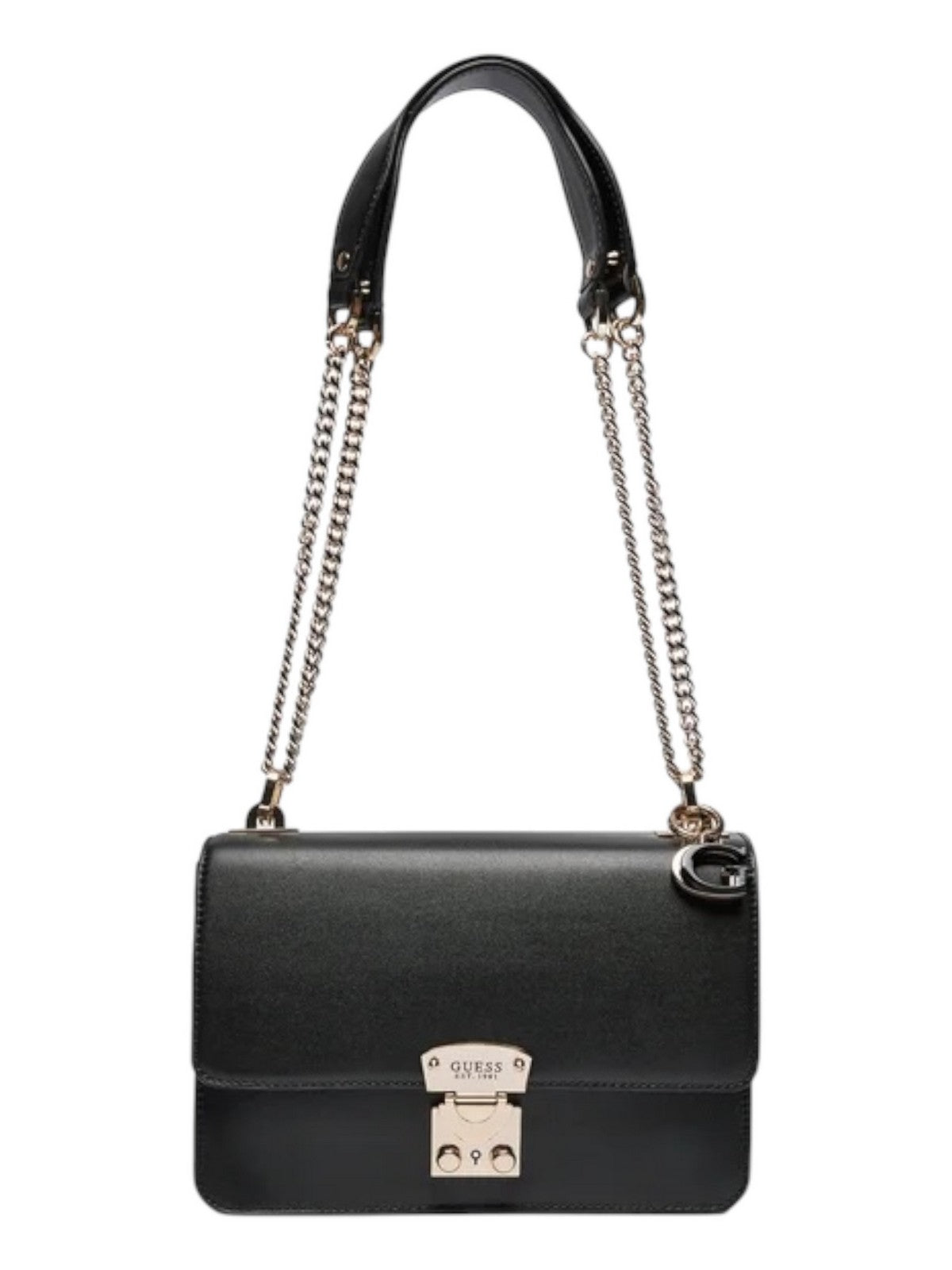 GUESS Borsa Donna Eliette Girlfriend S HWVG92 25210 BLA Nero