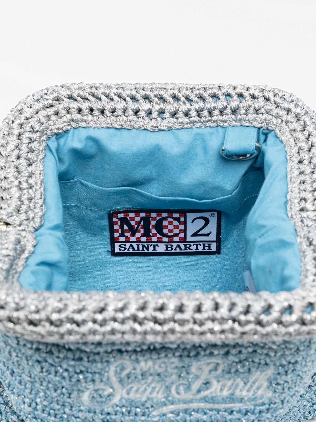 MC2 SAINT BARTH Borsa Donna  CROCHET POUCH N 09556L LUREX 3133 EMB