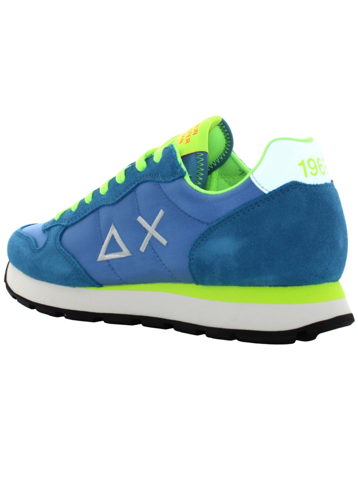 SUN68 Sneaker Uomo Tom fluo Z35102 56 Blu gioboutiqueweb