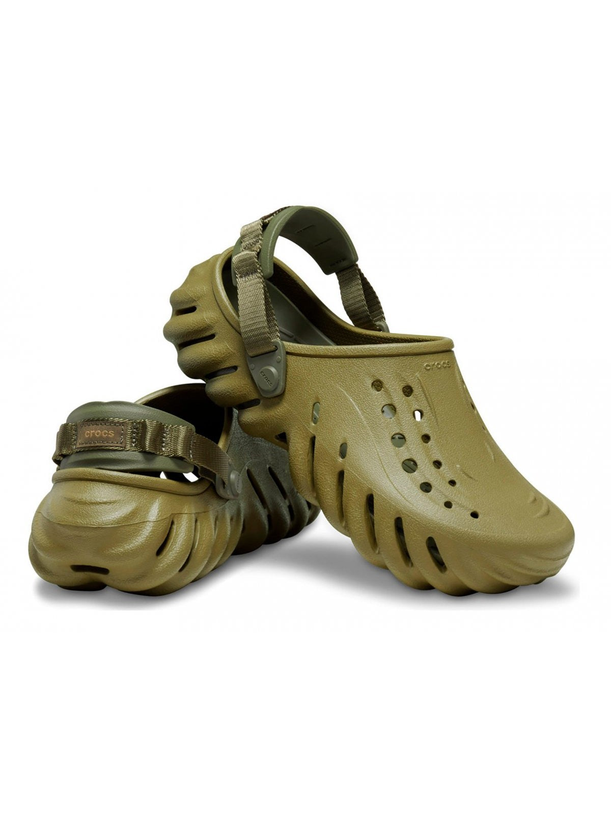 CROCS Ciabatta Uomo Crocs echo clog 207937 3UA Verde