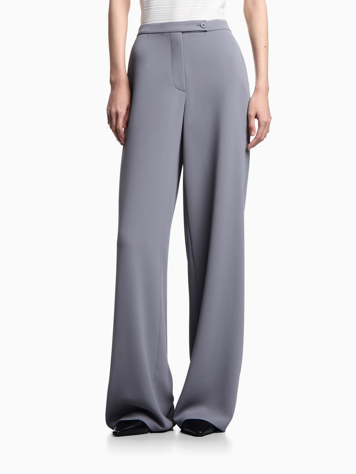 EMPORIO ARMANI Pantalone Donna  EW000851 AF12514 U8047 Grigio gioboutiqueweb