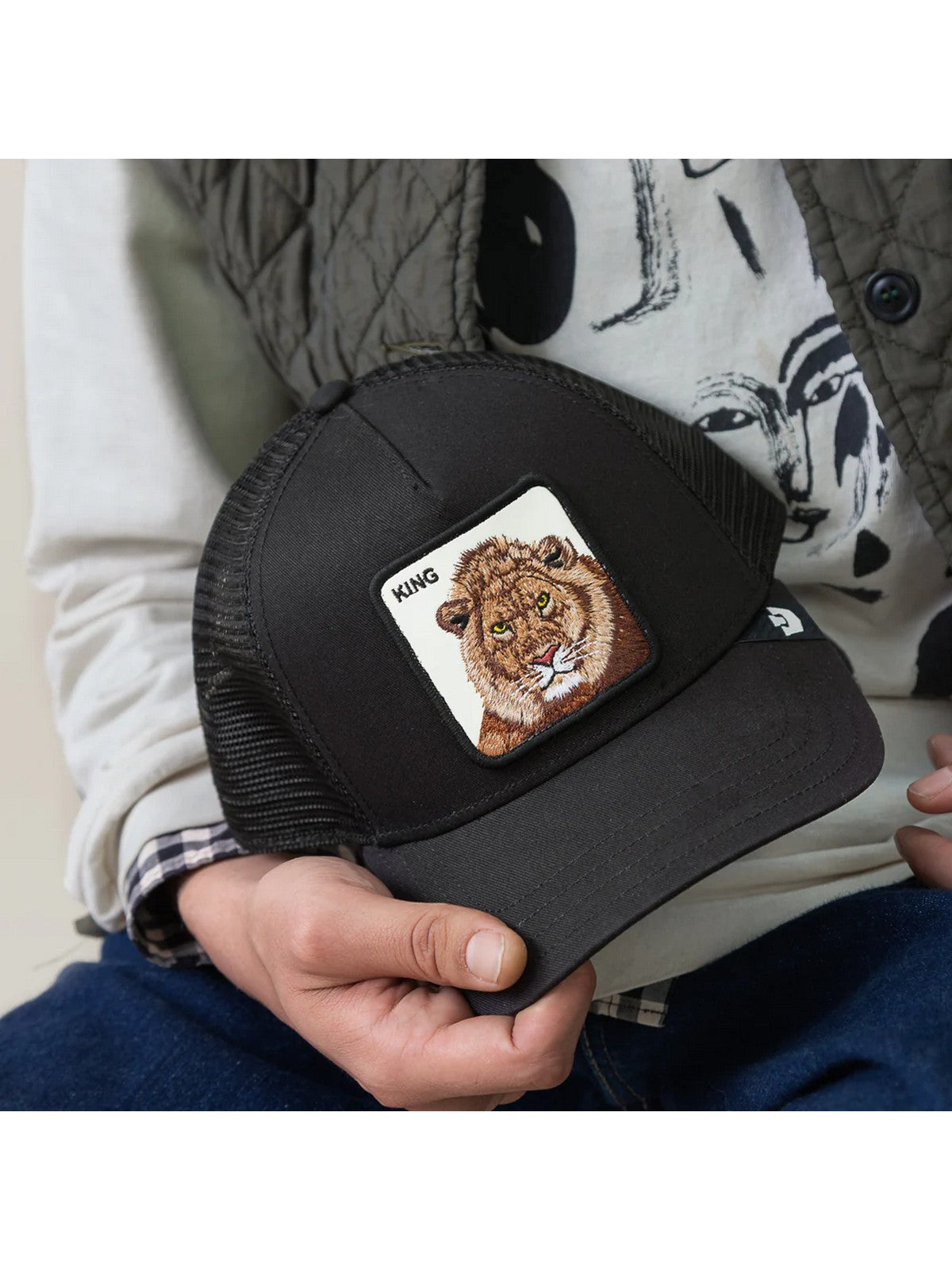 GOORIN BROS Cappello Uomo KING TRUCKER 101-2459 VOI VOID