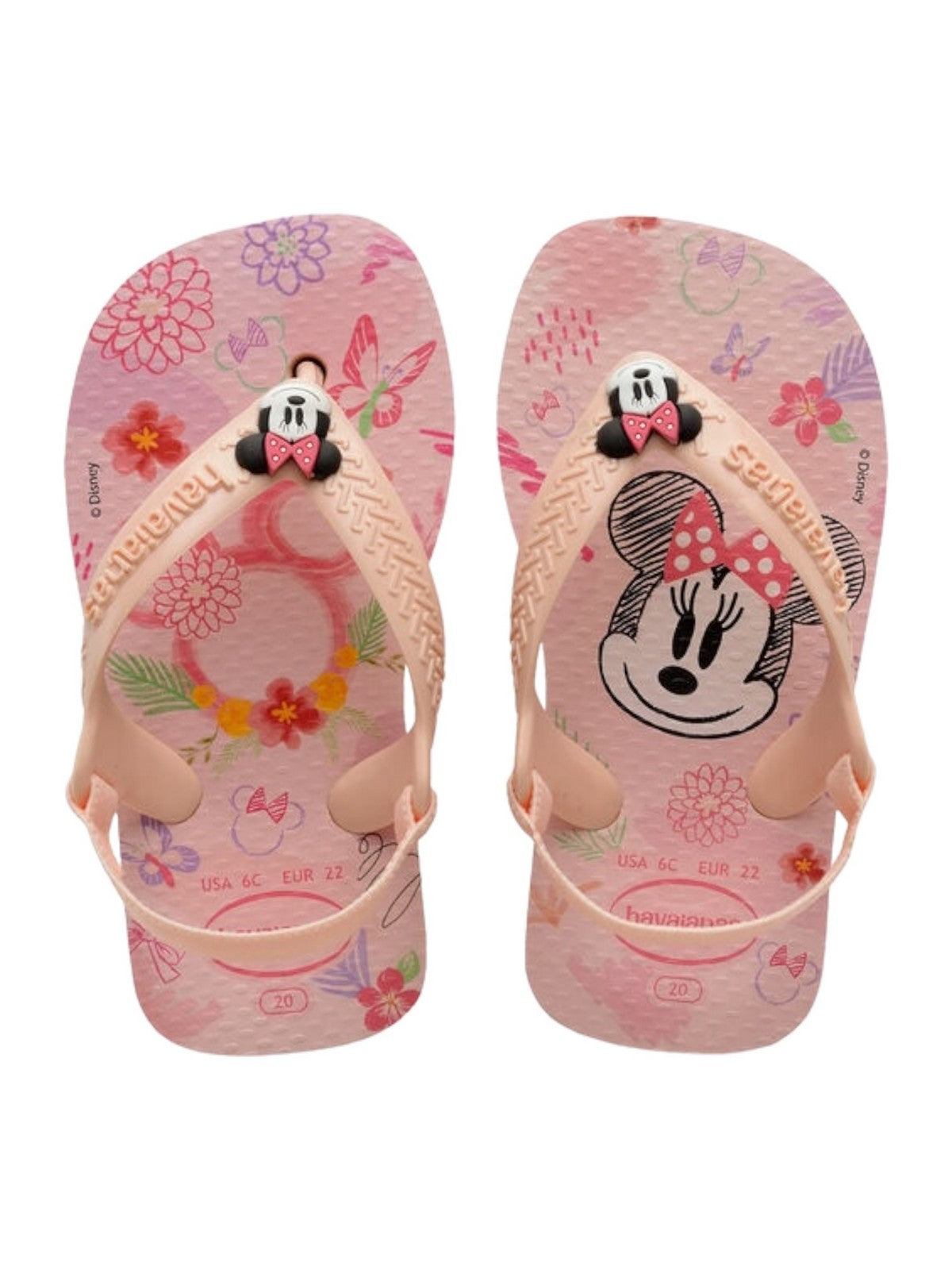 HAVAIANAS Infradito Bambine e ragazze Hav. Baby Disney Classics II 4137007.7233 Rosa