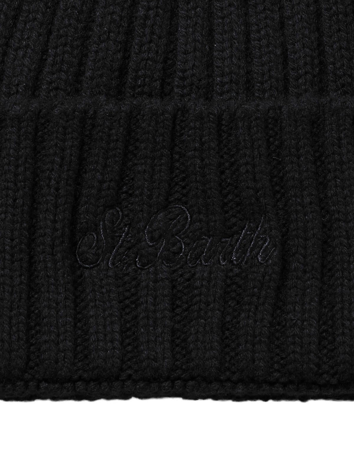 MC2 SAINT BARTH Cappello Bambini e ragazzi  WENGEN JR WOOL 00037I 00 BLACK