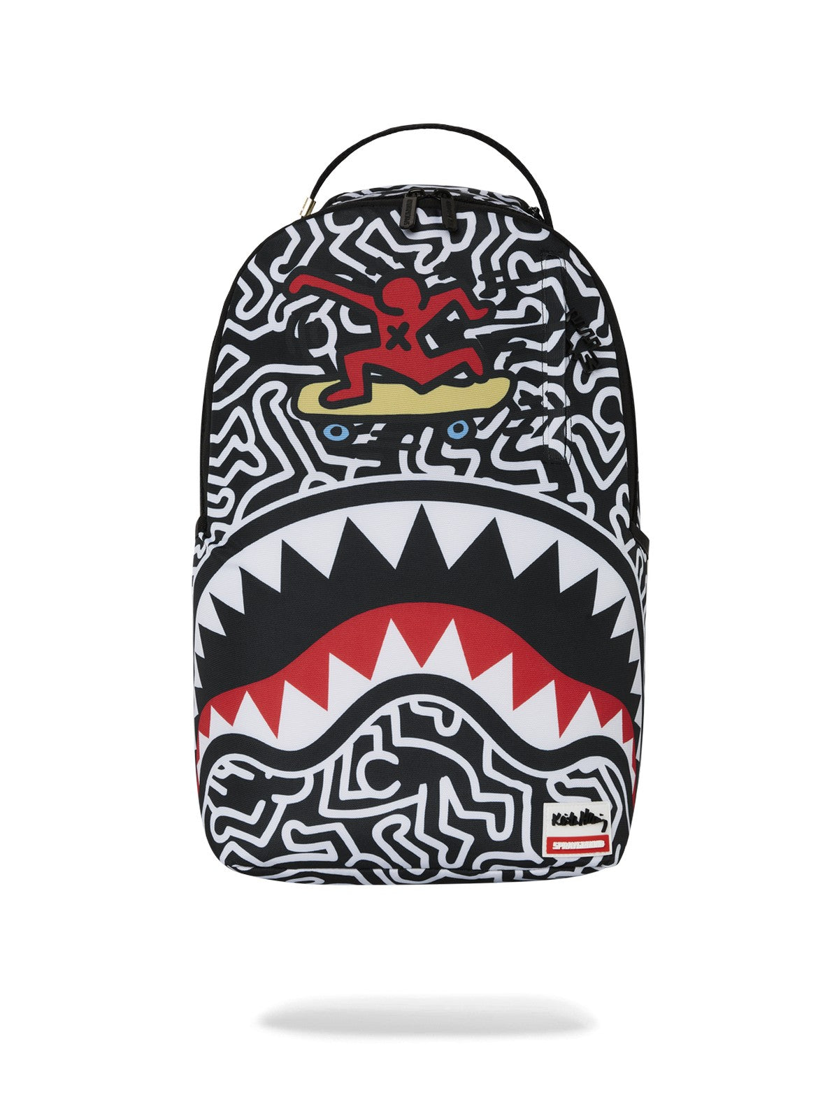 SPRAYGROUND Mochila para hombres de Keith Harring 3 mochila 910b6914nsz negro