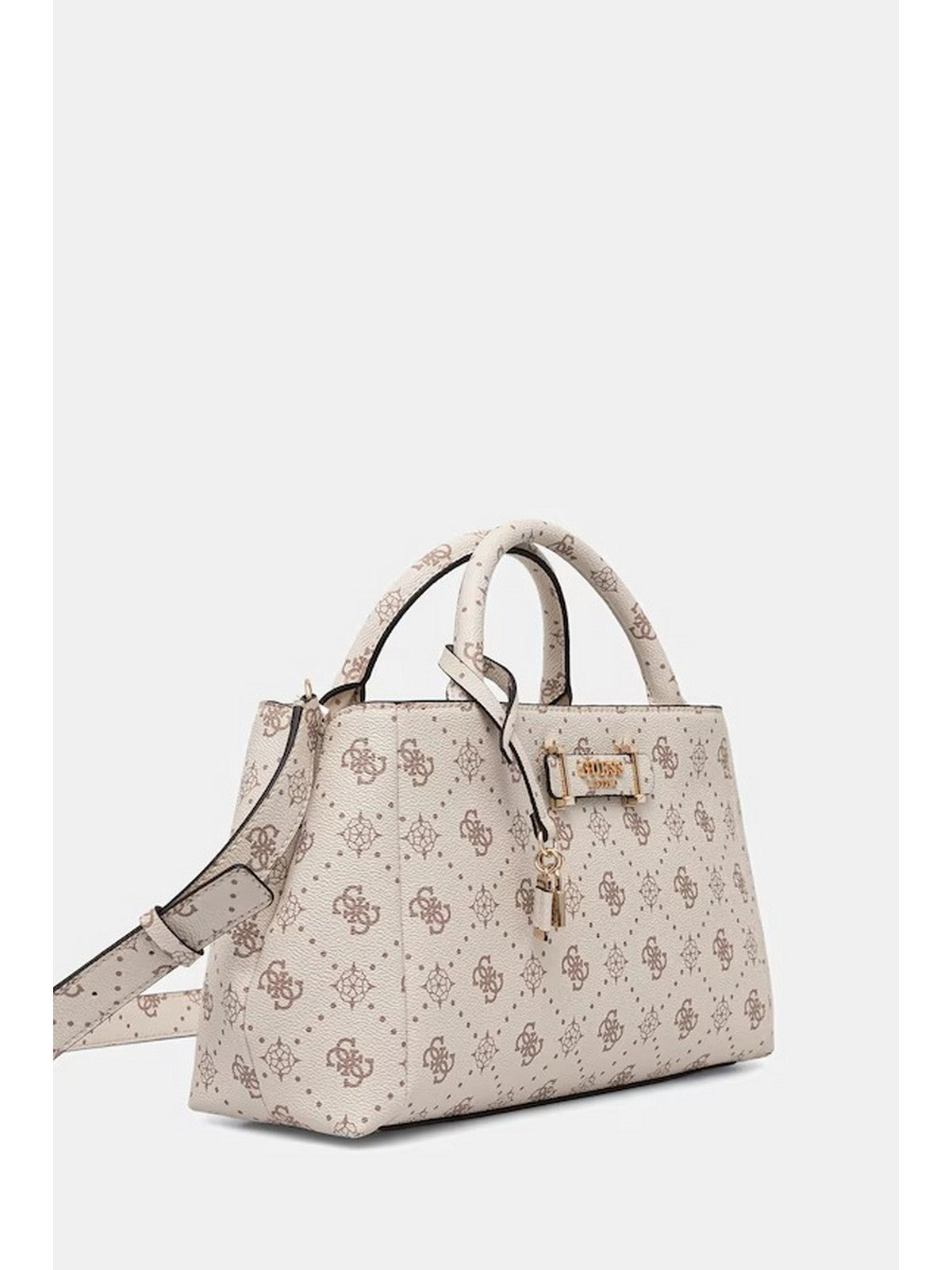 GUESS Borsa Donna CARRIE LOGO GRLFRND SATCHEL HWGP98 98060 VNO VANILLA LOGO