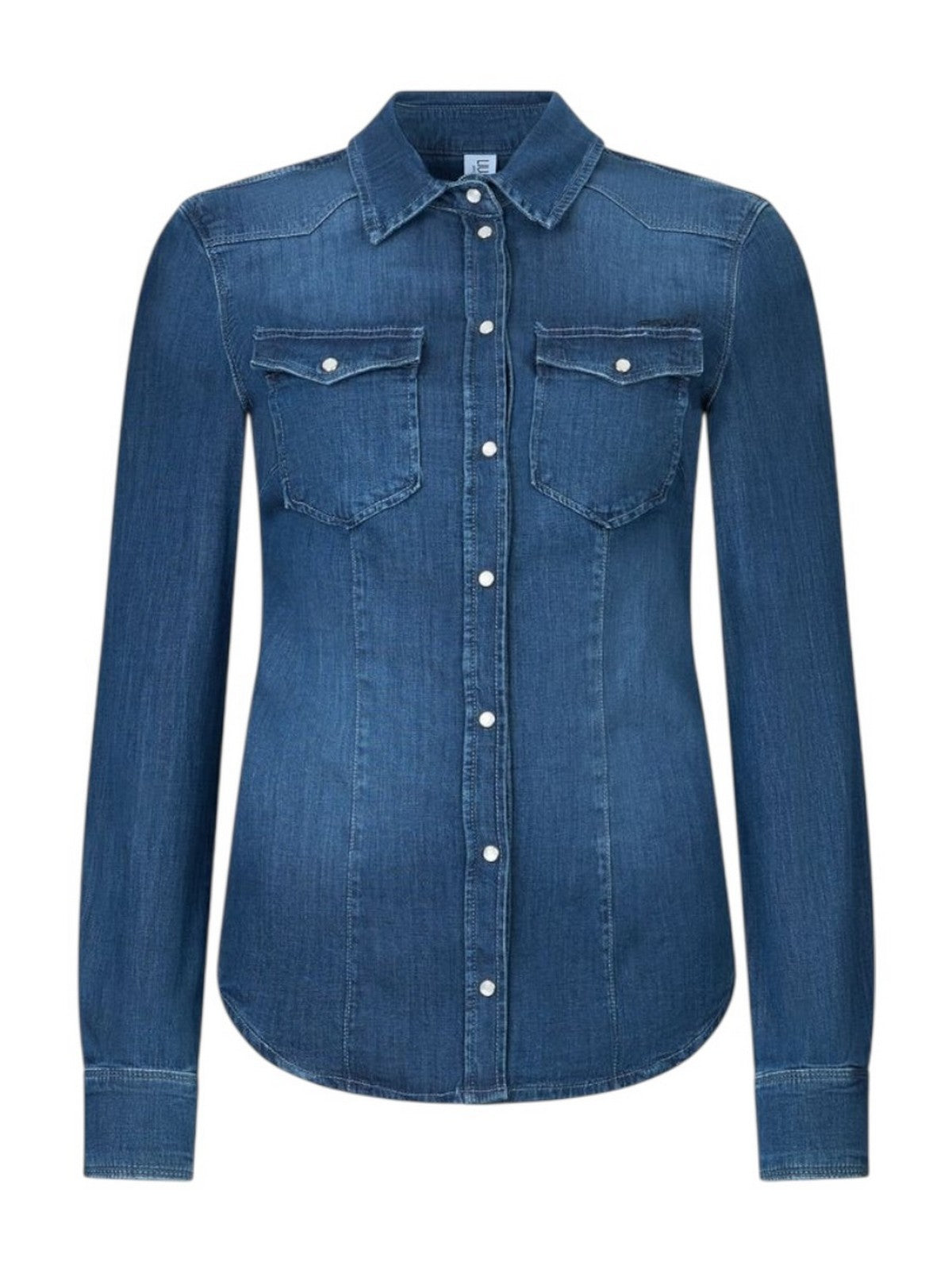 LIU JO BLUE DENIM Camicia Donna  UXX046D4051 77917 DEN.BLUE SING WASH