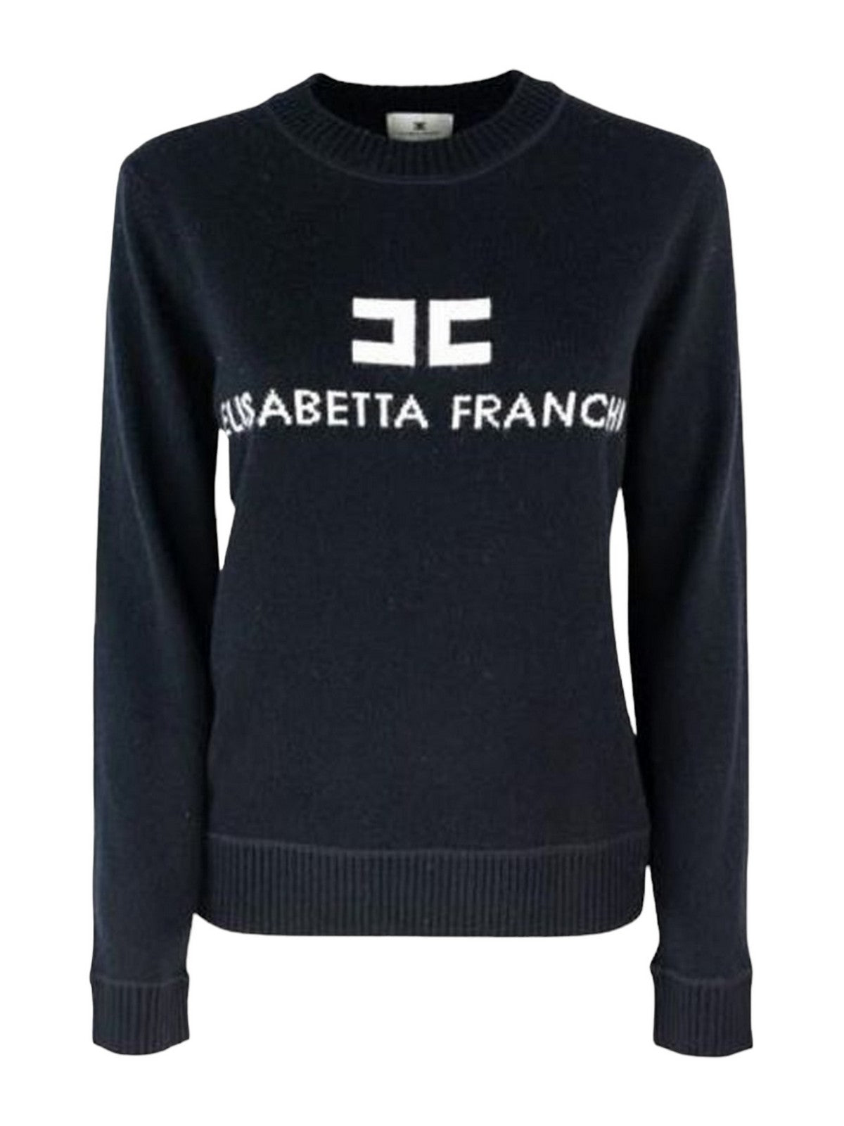 ELISABETTA FRANCHI Frauenpullover MK64S46E2 685 Schwarz